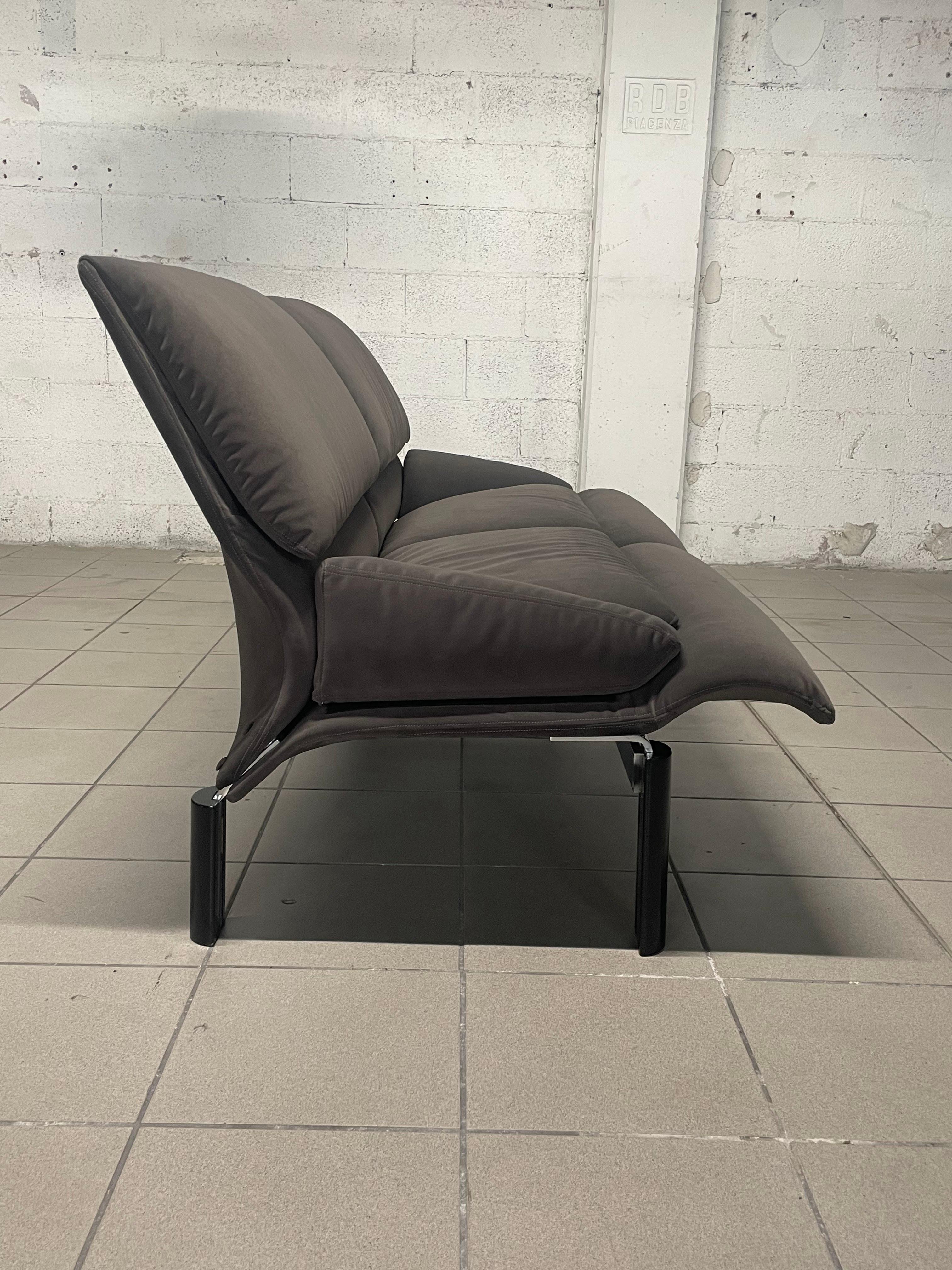 Sofá de tres plazas de Giovanni Offredi para Saporiti Italia, 1970s en venta 9