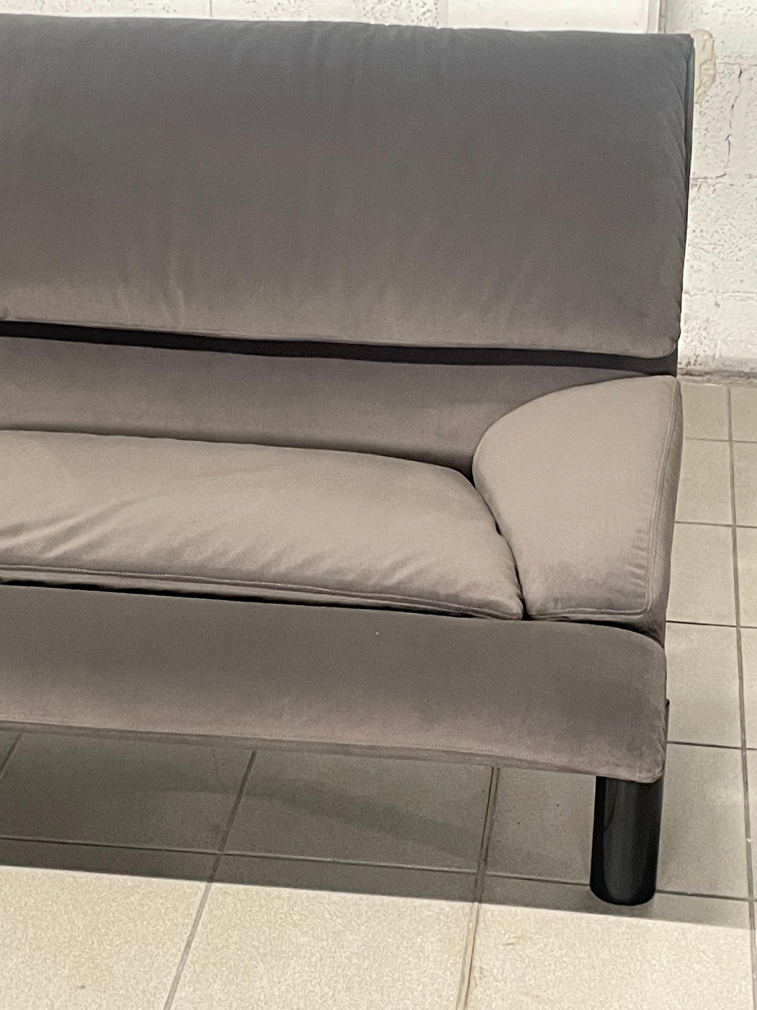 Sofá de tres plazas de Giovanni Offredi para Saporiti Italia, 1970s en venta 1