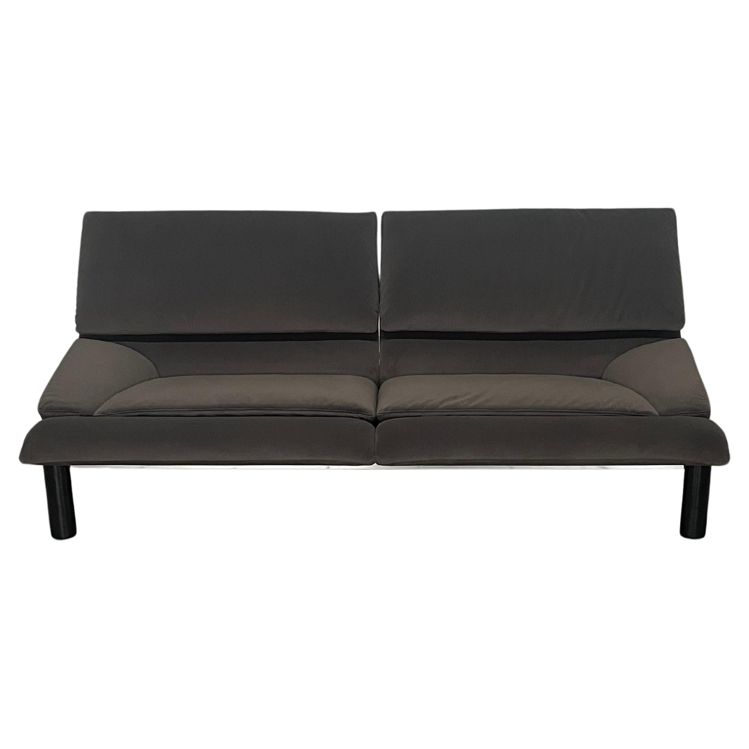 Three-seater sofa by Giovanni Offredi for Saporiti Italia, 1970s