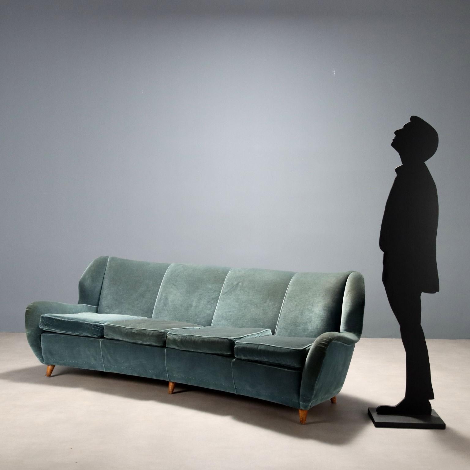 Sitzsack-Sofa aus den 50er und 60er Jahren (Moderne der Mitte des Jahrhunderts) im Angebot