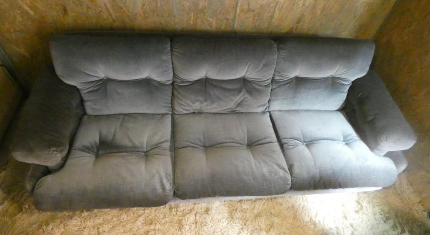 Coronado Dreisitziges Sofa von Tobia & Afra Scarpa für B&B Italia, 1970er Jahre (Handgefertigt) im Angebot