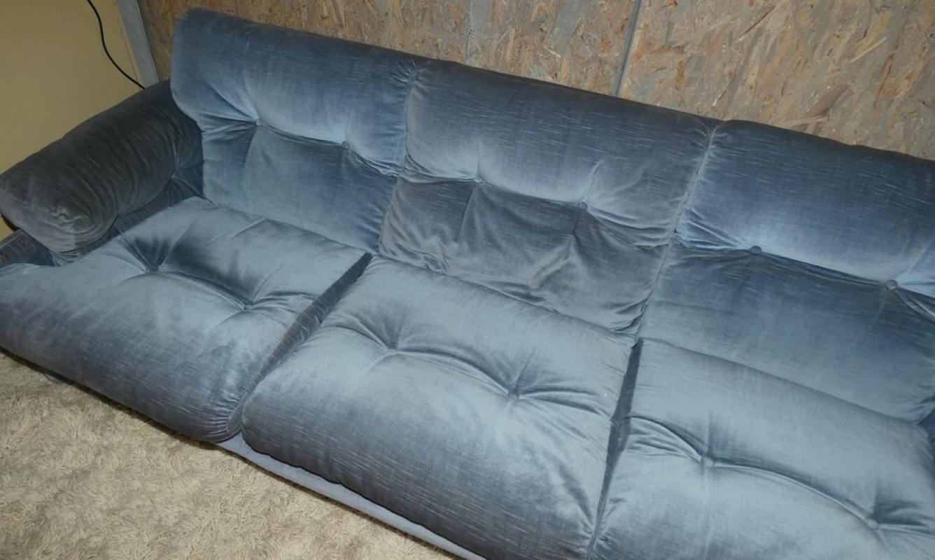 Coronado Dreisitziges Sofa von Tobia & Afra Scarpa für B&B Italia, 1970er Jahre (Late 20th Century) im Angebot