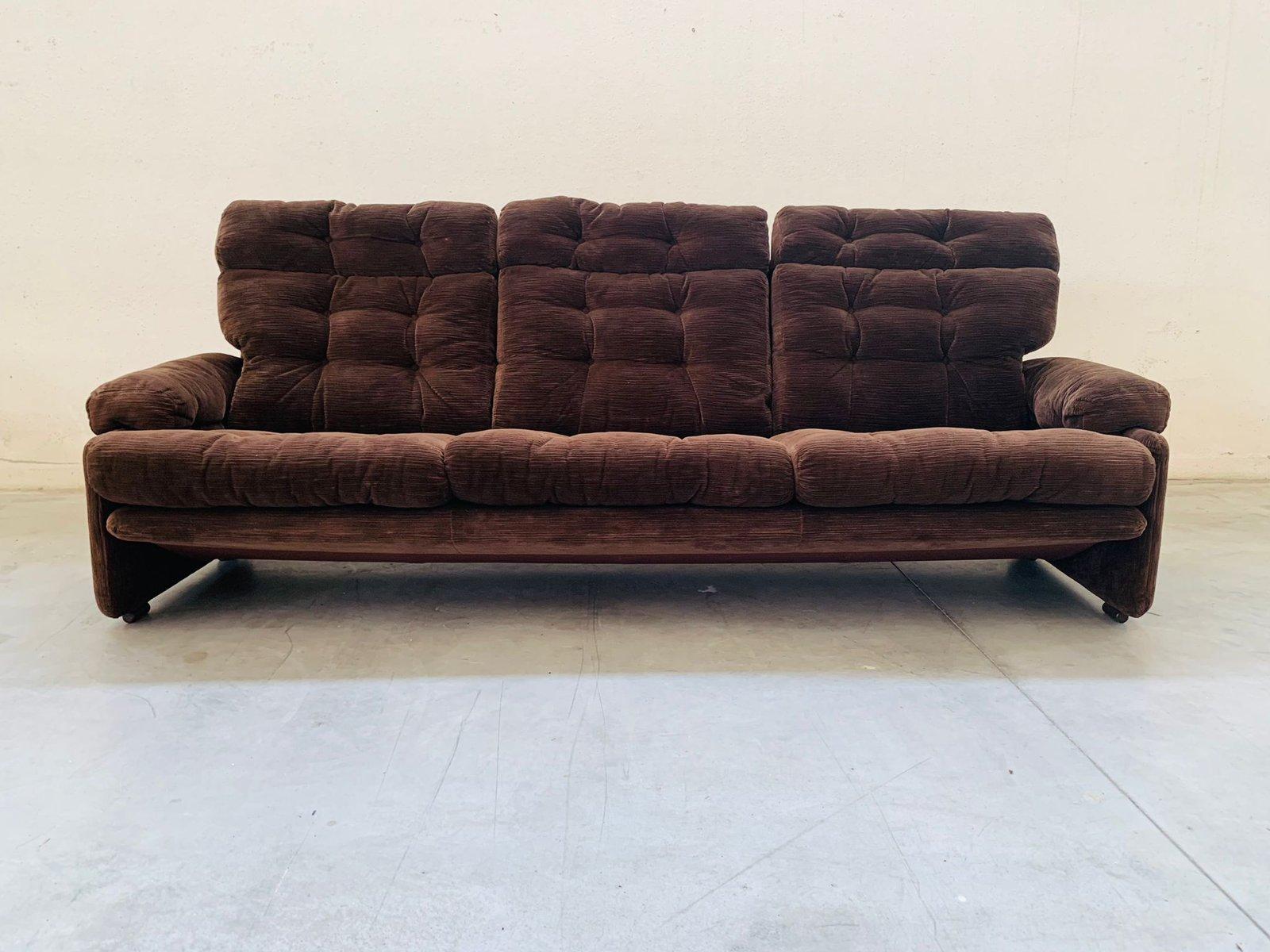 Dreisitziges Sofa und Sessel von Tobia & Afra Scarpa für B&B Italia, 1970, Satz d im Angebot 4