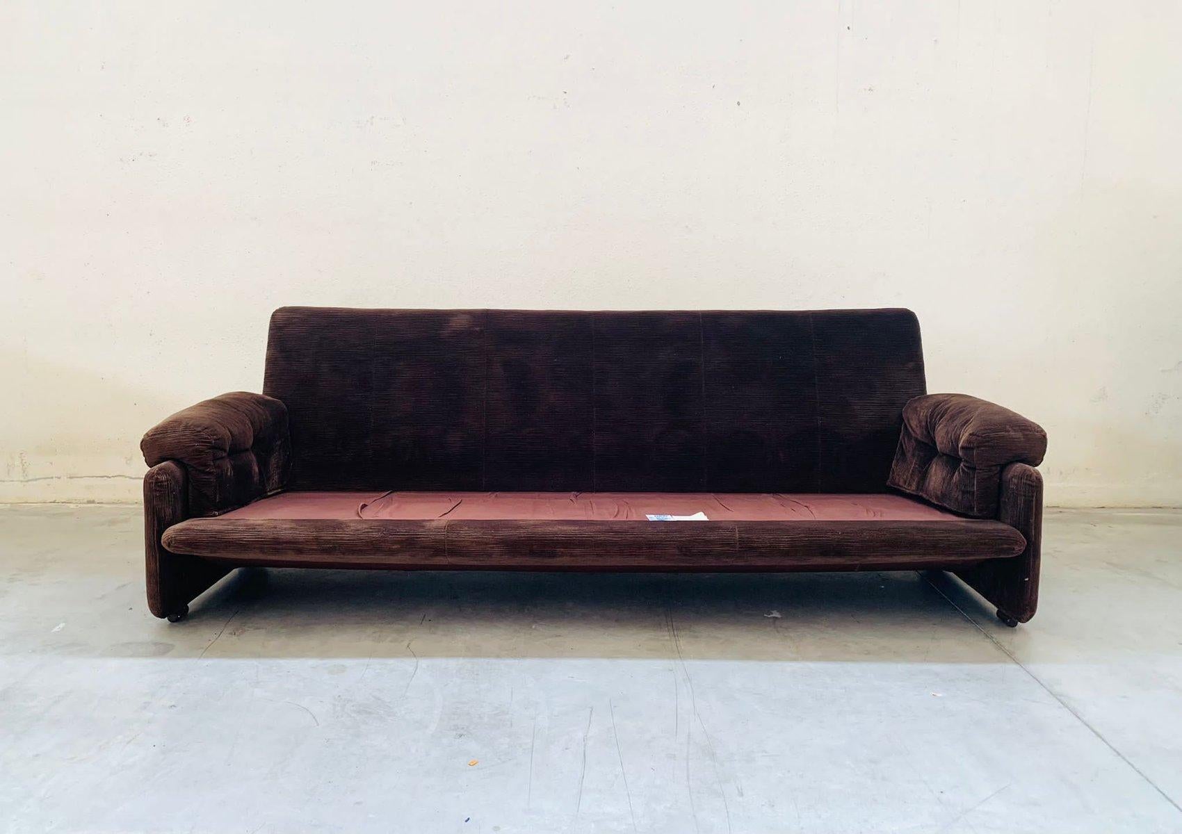 Dreisitziges Sofa und Sessel von Tobia & Afra Scarpa für B&B Italia, 1970, Satz d im Angebot 12