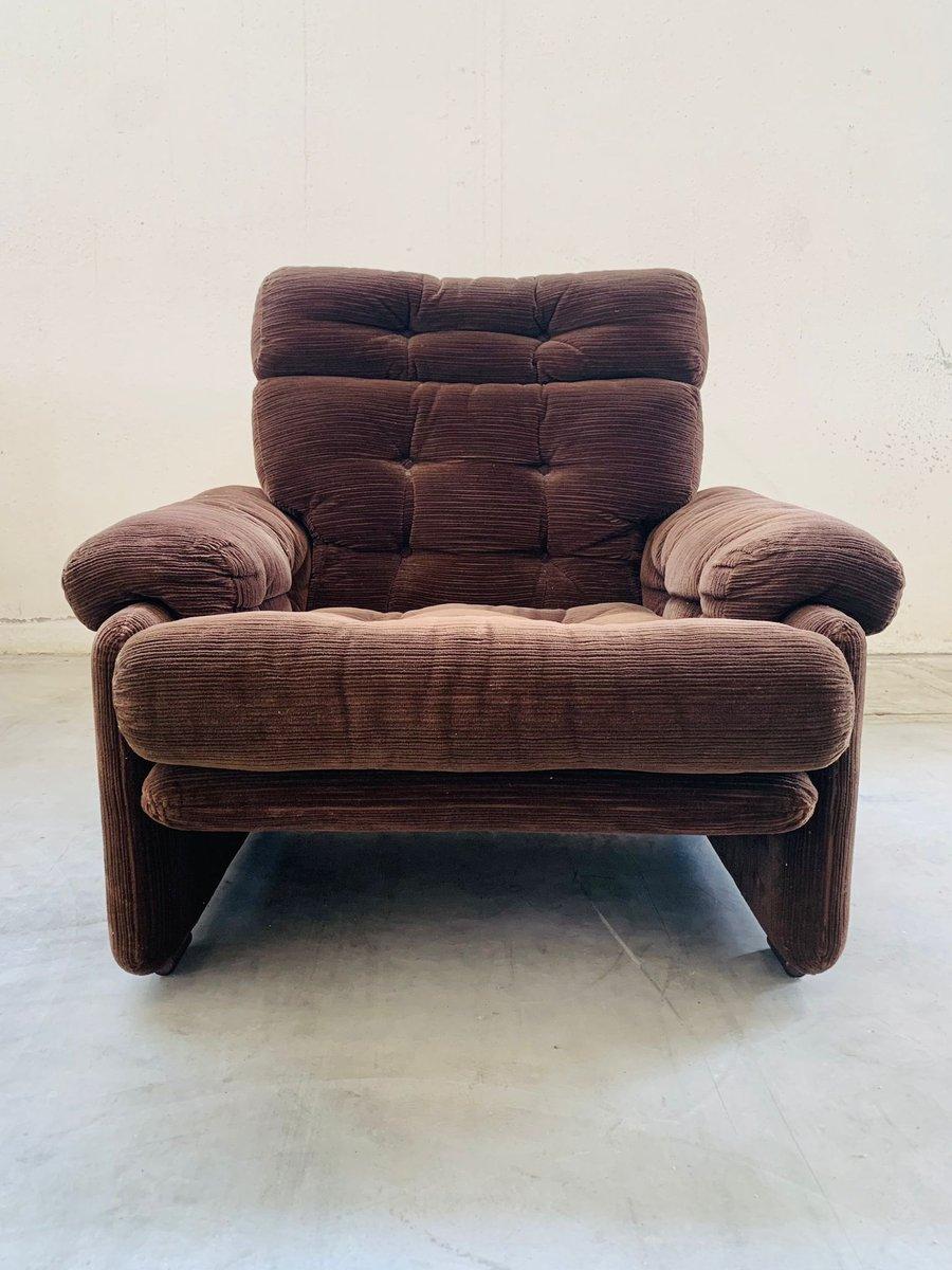 Dreisitziges Sofa und Sessel von Tobia & Afra Scarpa für B&B Italia, 1970, Satz d im Angebot 1