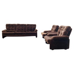 Dreisitziges Sofa und Sessel von Tobia & Afra Scarpa für B&B Italia, 1970, Satz d