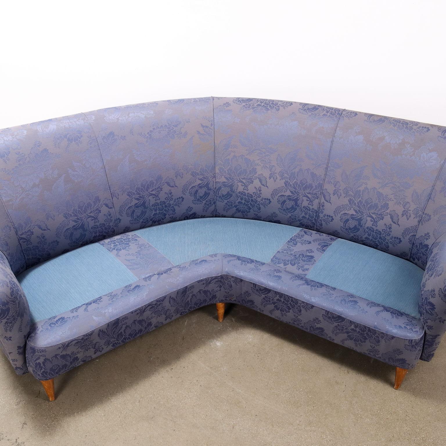 Canapé d'angle des années 1950 en vente 1