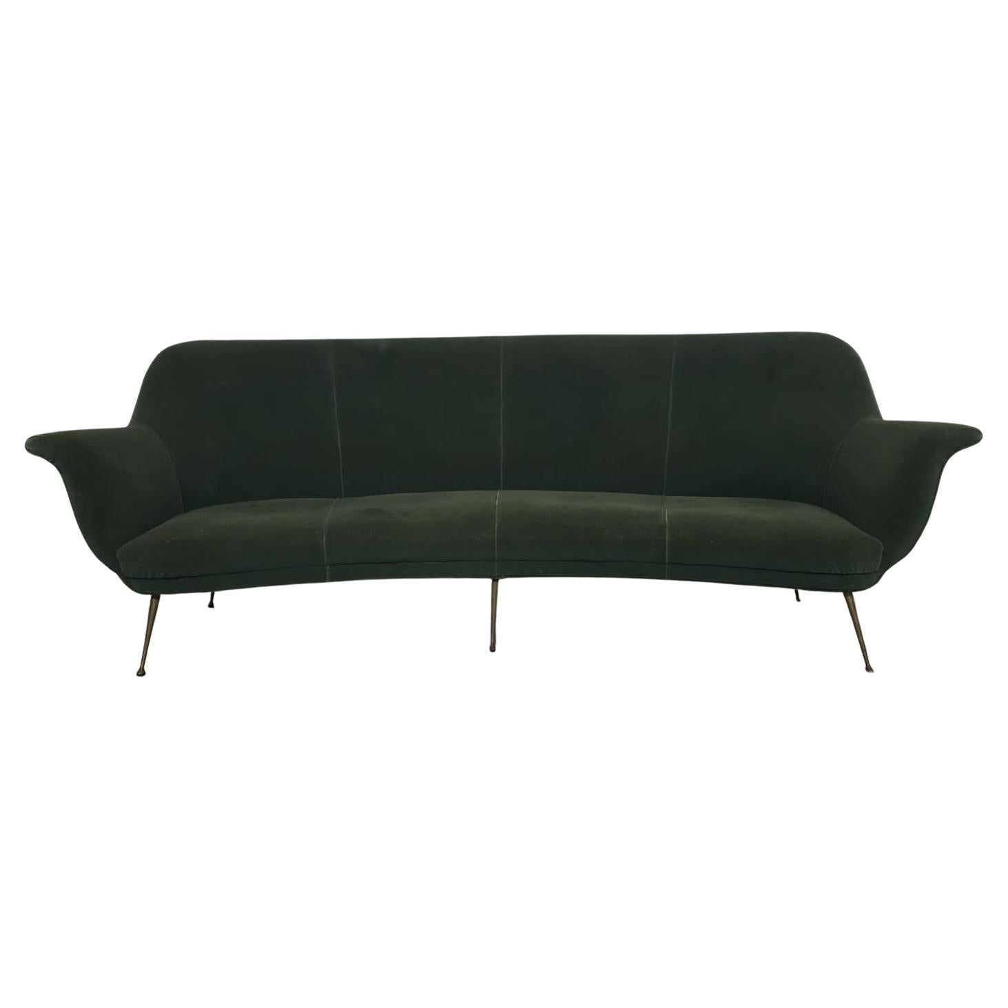 50' sofa, Italian production For Sale