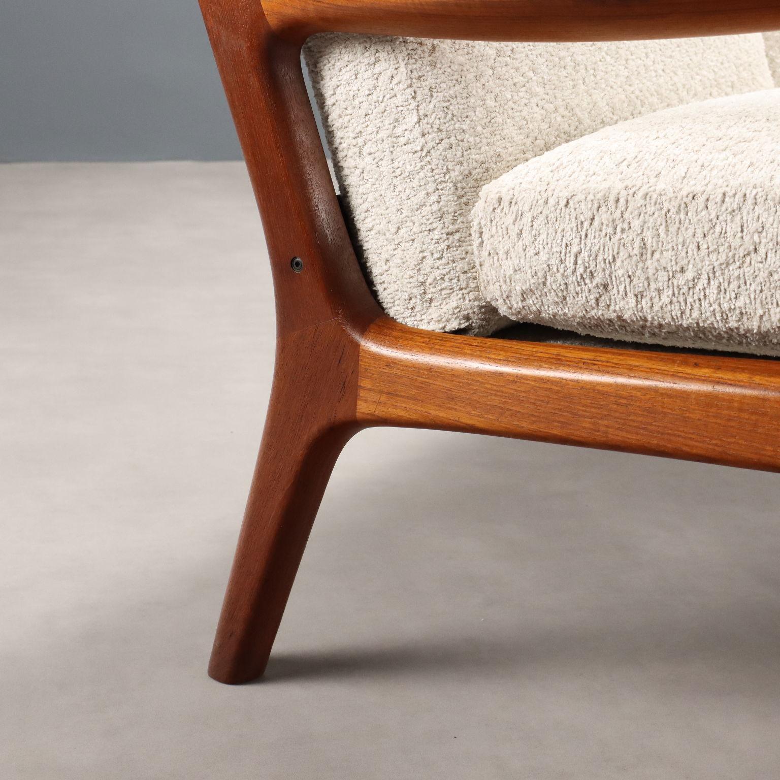 Mid-20th Century Divano anni '60 France & Son Design di ole Wanscher in vendita