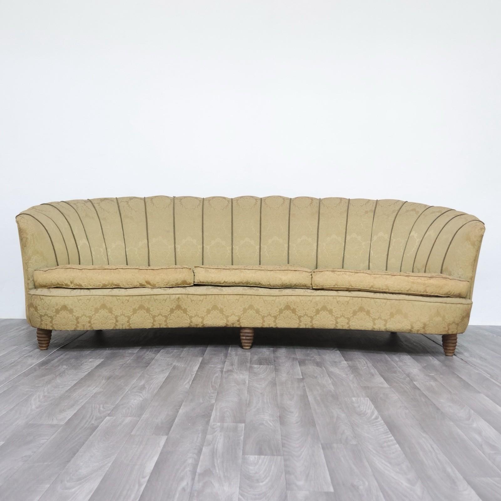 Divano Attr. Gio Ponti per Casa & Giardino, anni '50 Mid-Century Design im Zustand „Gut“ im Angebot in Taranto, IT