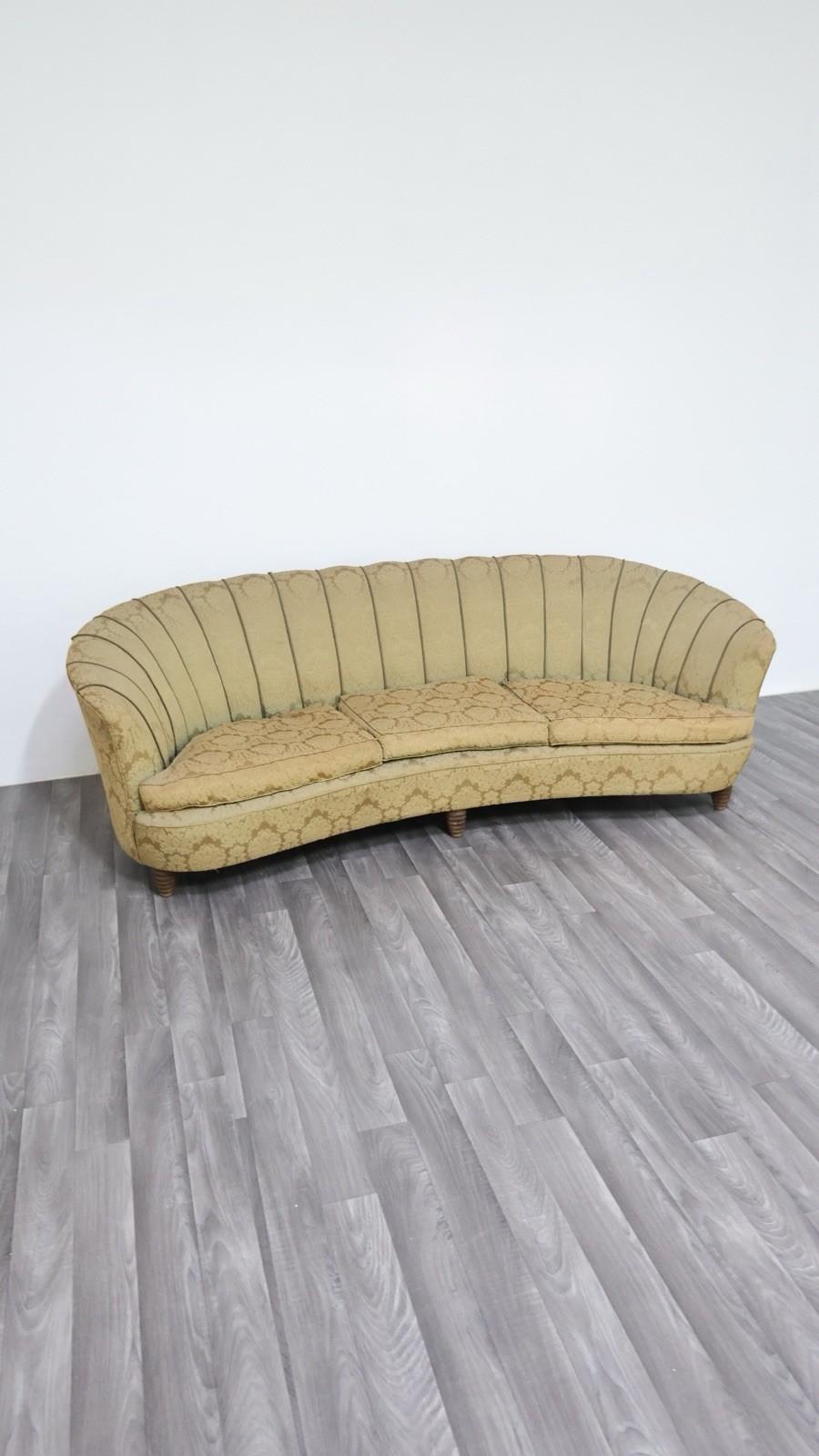 Divano Attr. Gio Ponti per Casa & Giardino, anni '50 Mid-Century Design (Stoff) im Angebot