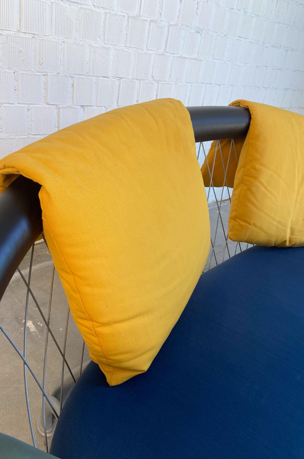 Aluminium Canapé Axale par Andrea Branzi pour Cassina en vente