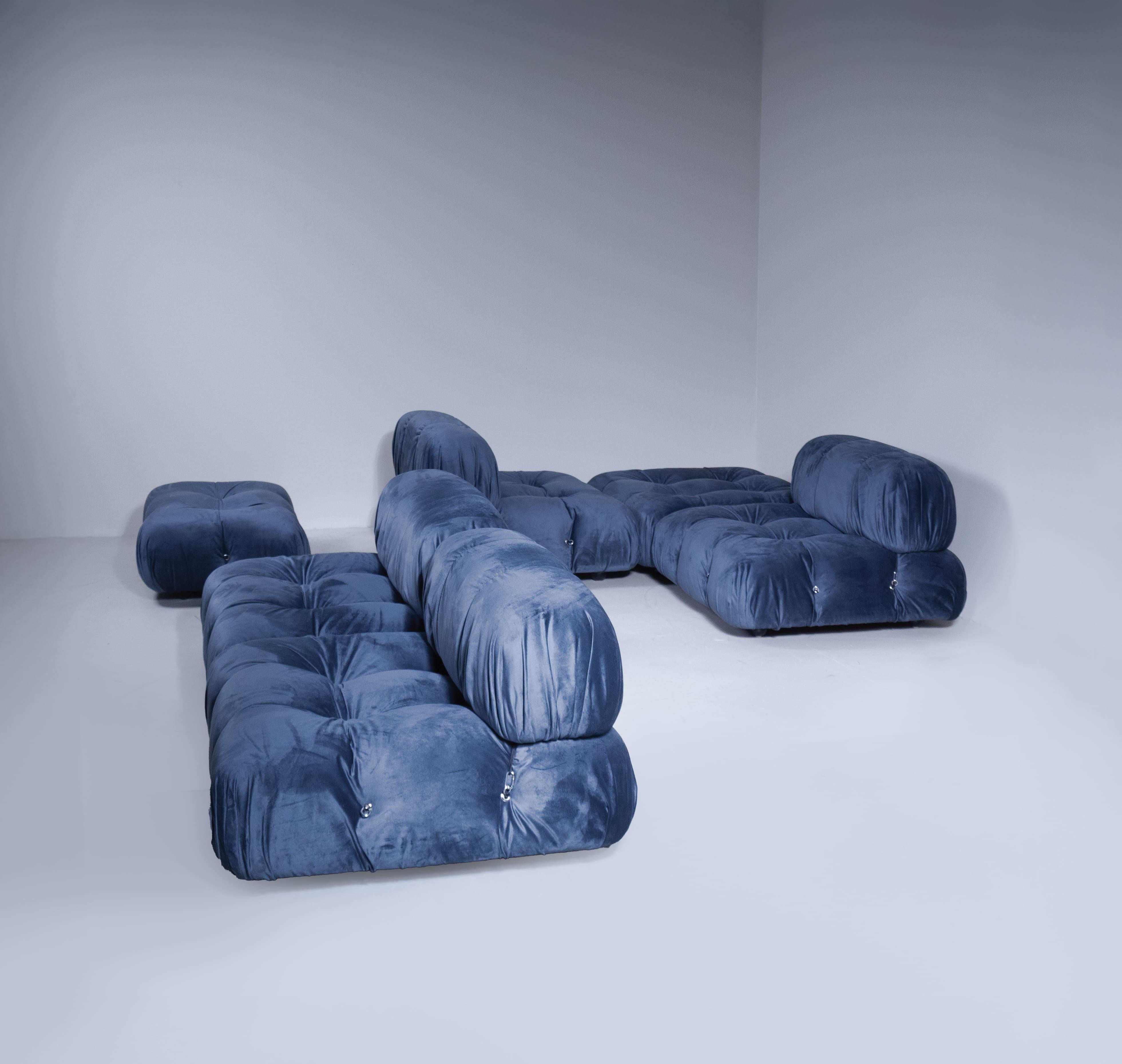 Sofá Camaleonda, Mario Bellini, B&B, 1970 en Bueno estado para la venta en Milano, Lombardia