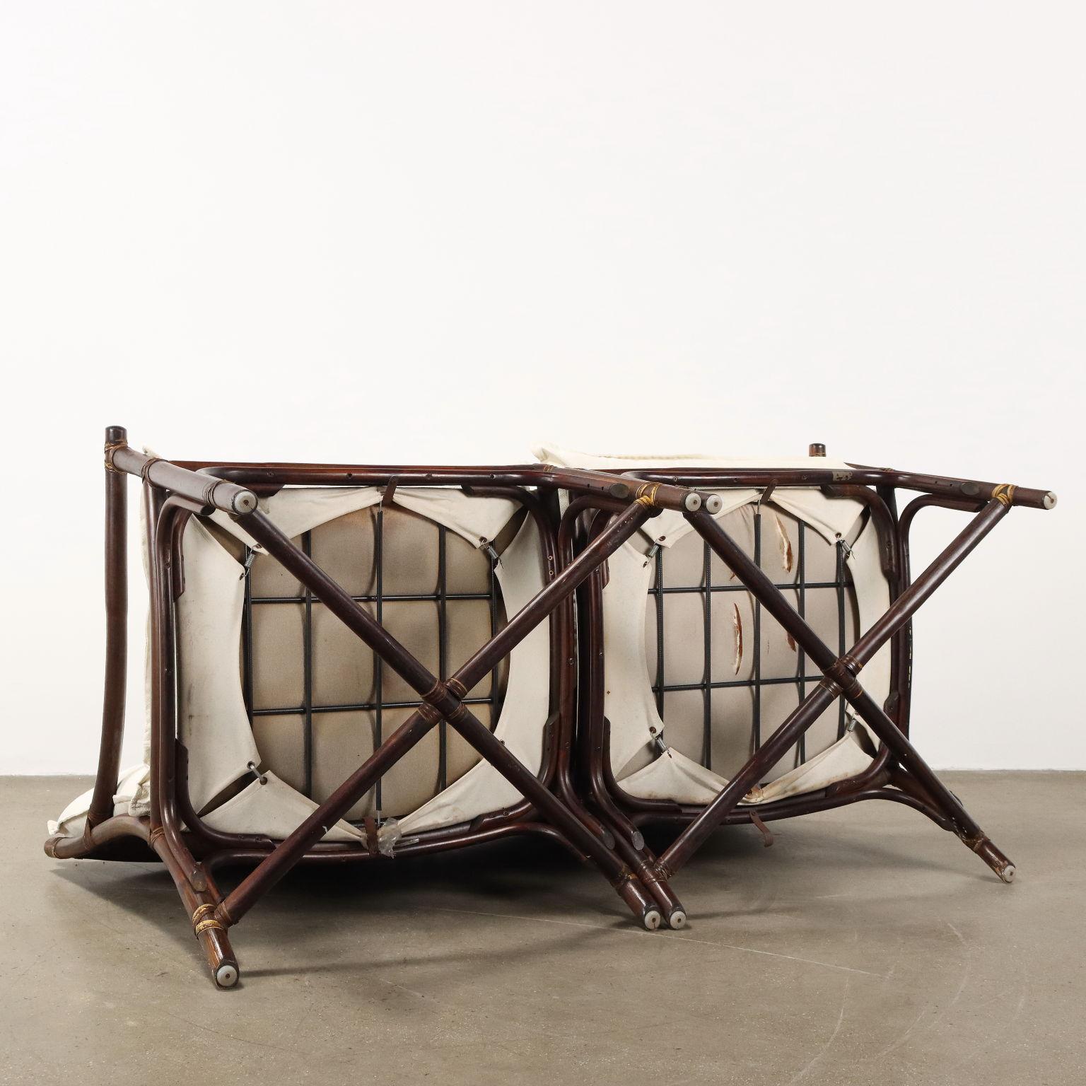 Canapé modulaire P.11 D/S. par Tito Agnoli pour Bonacina Anni 80 en vente 2