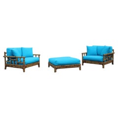 Sofa with Armchairs Colin Morrow series Ming for Southern Nurseries 1970 italy