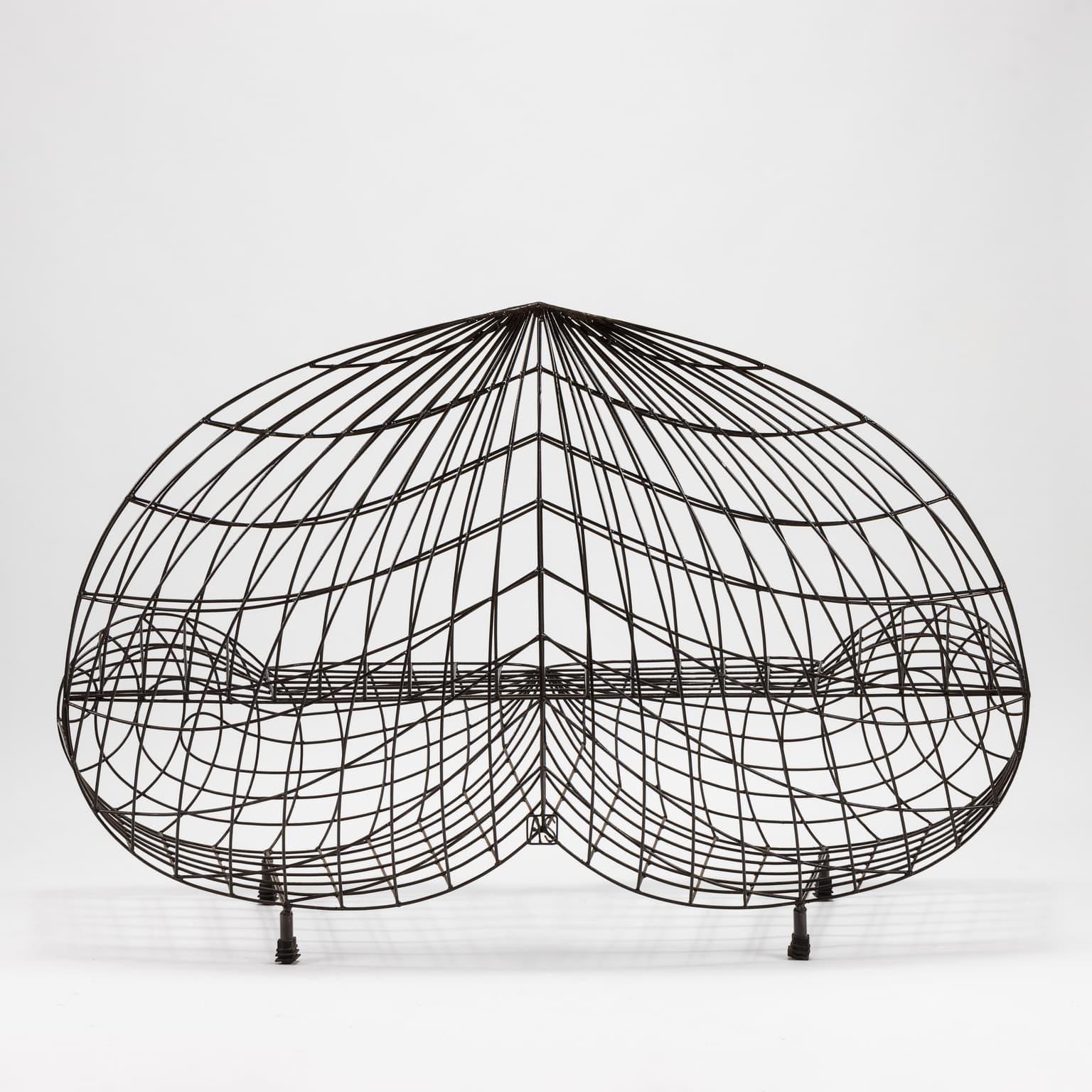 Canapé 'Cuore' par Anacleto Spazzapan 2000s Minimalist Series Excellent état - En vente à Milano, IT