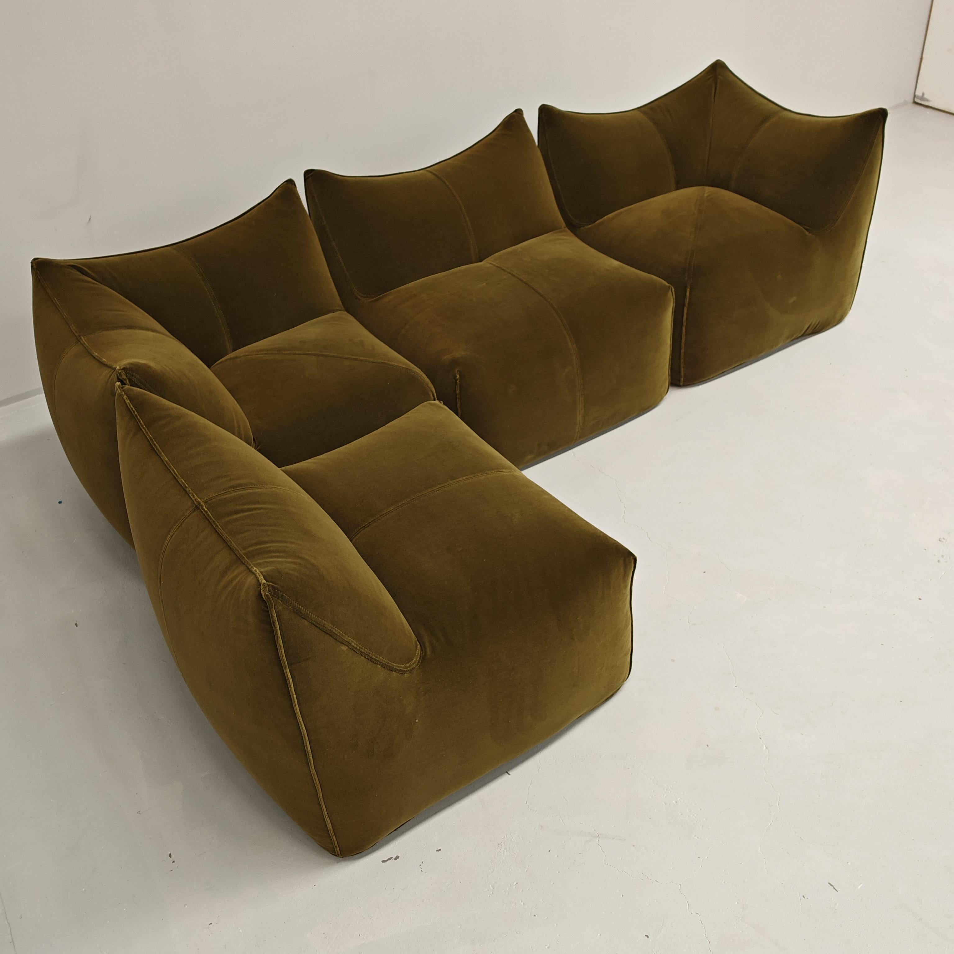 Mid-Century Modern Sofa design 4 modules 