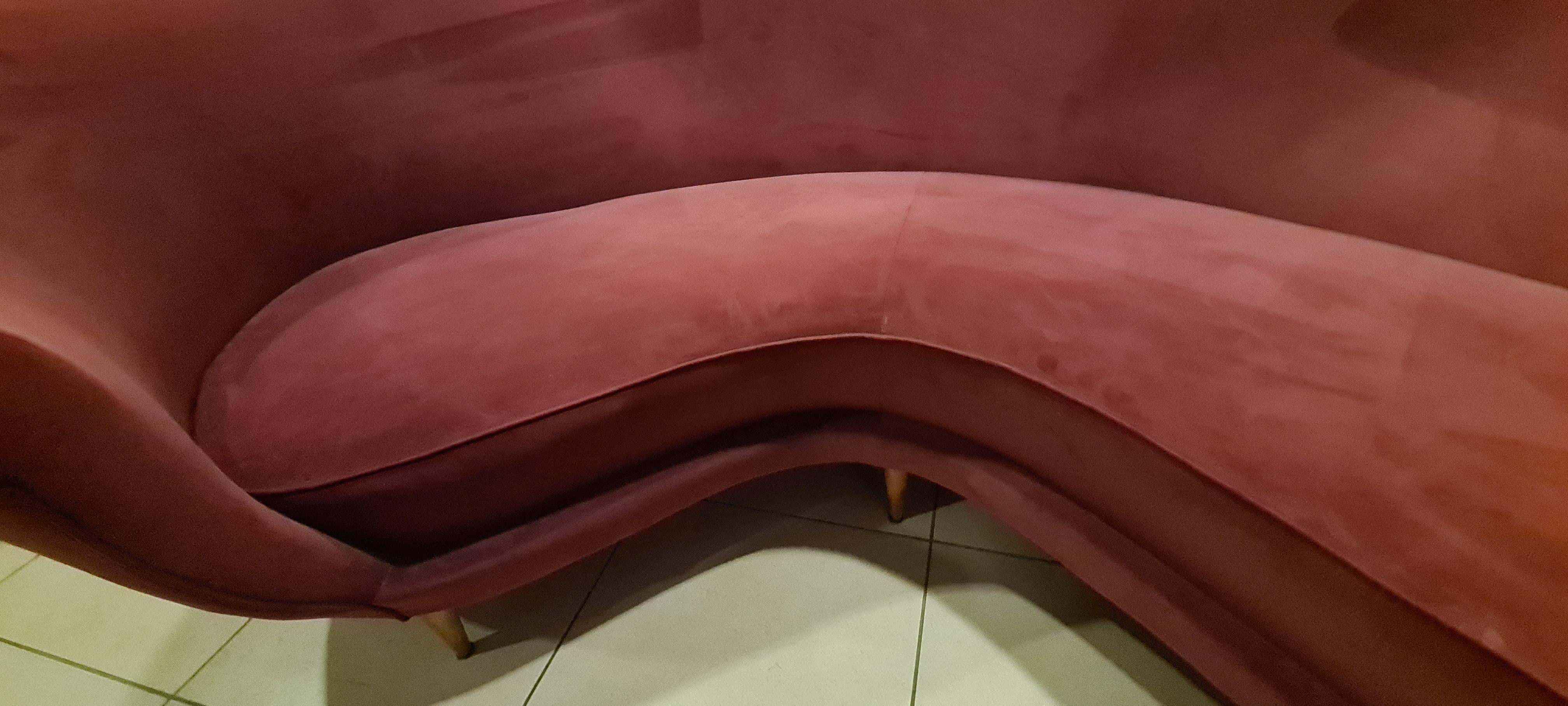Sofa by Guglielmo Veronesi for Isa Bergamo 1950s' 10