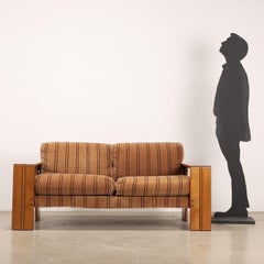 Divano Due Posti Serie „Artona“ Afra & Tobia Scarpa per Maxalto Anni 70, Divano