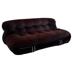 Divano Due Posti Soriana di Tobia Scarpa per Cassina - Italia - 1970s