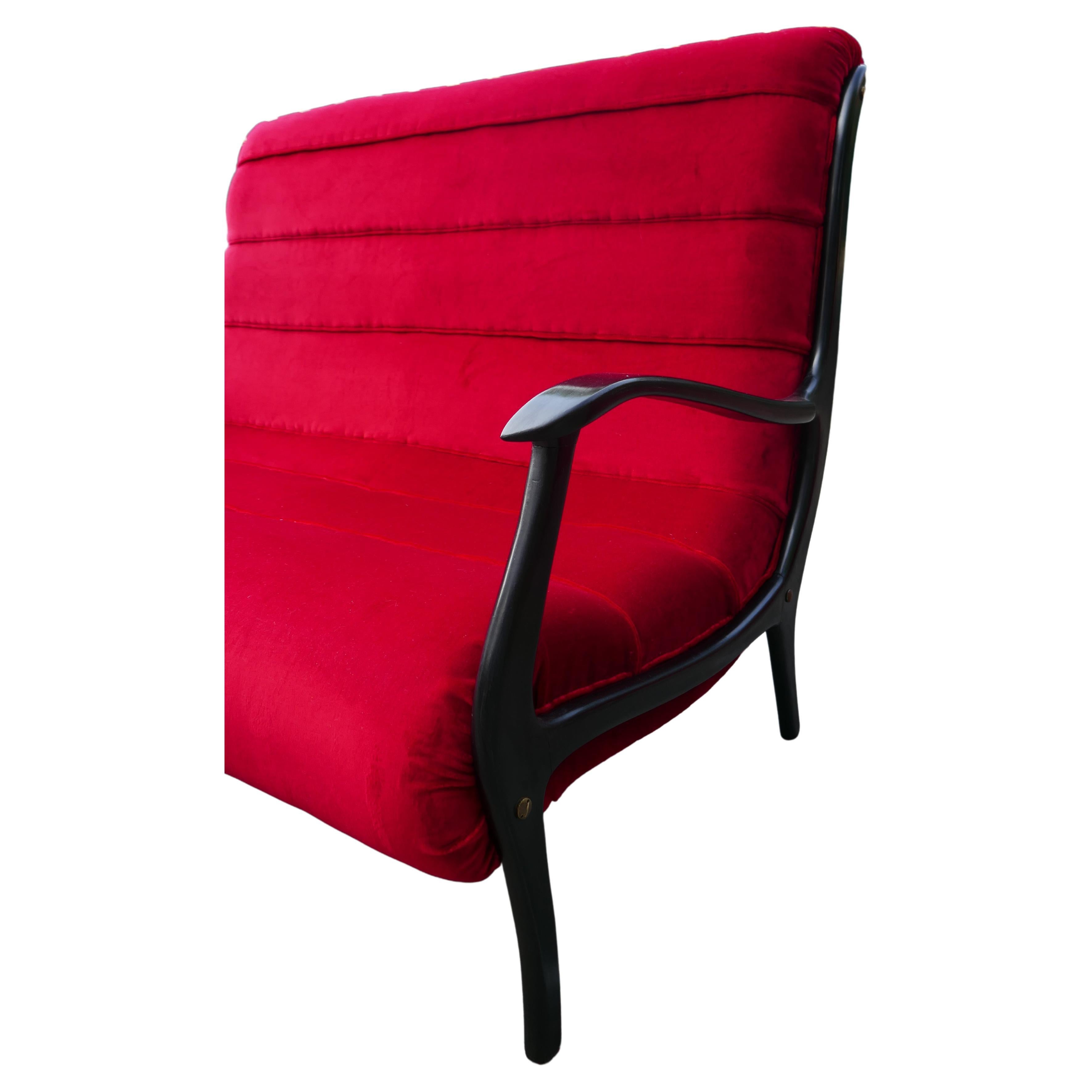 Canapé et deux fauteuils par Ezio Longhi pour Elam en vente 3