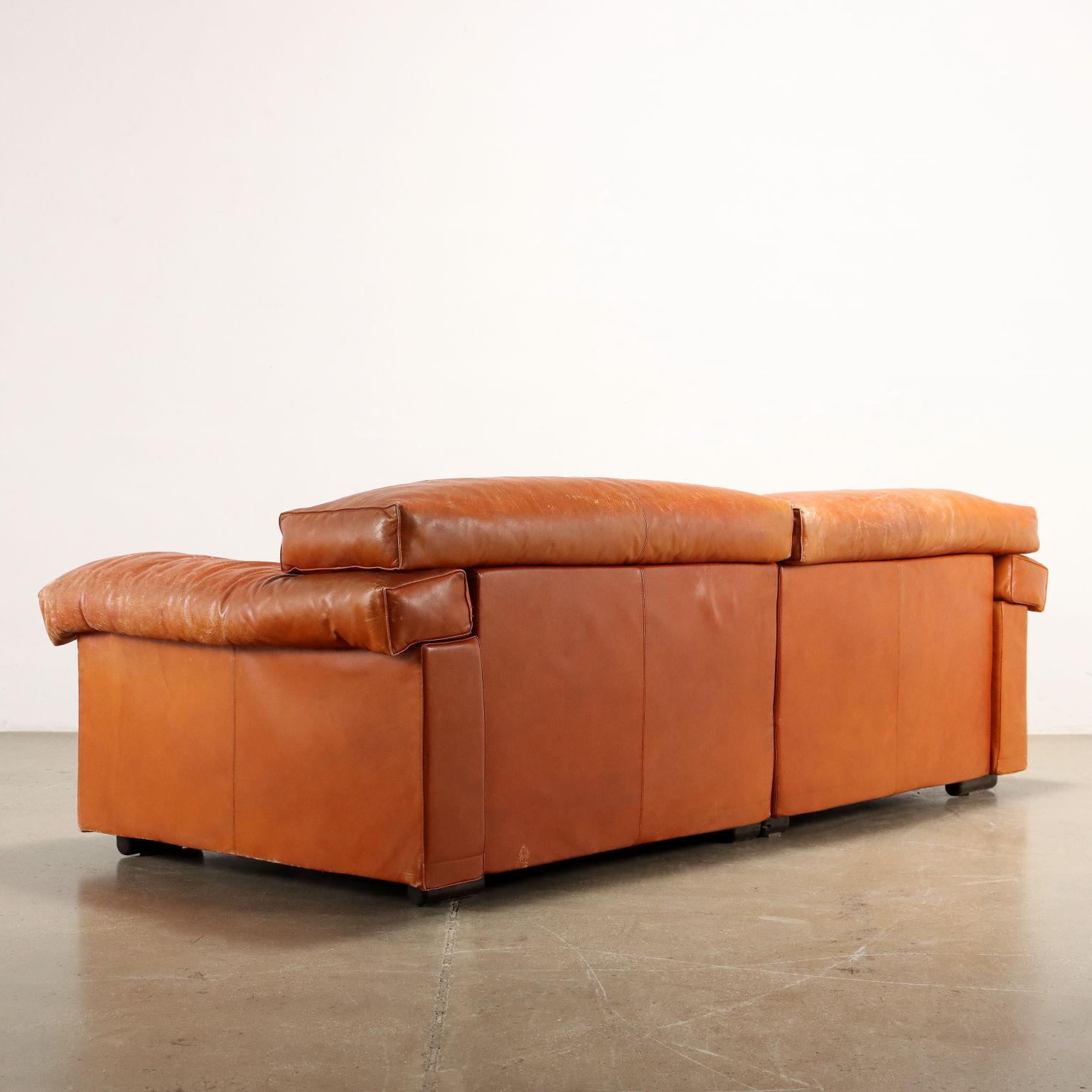 'Erasmo' sofa by Afra and Tobia Scarpa for B&B 1970s-80s For Sale 4
