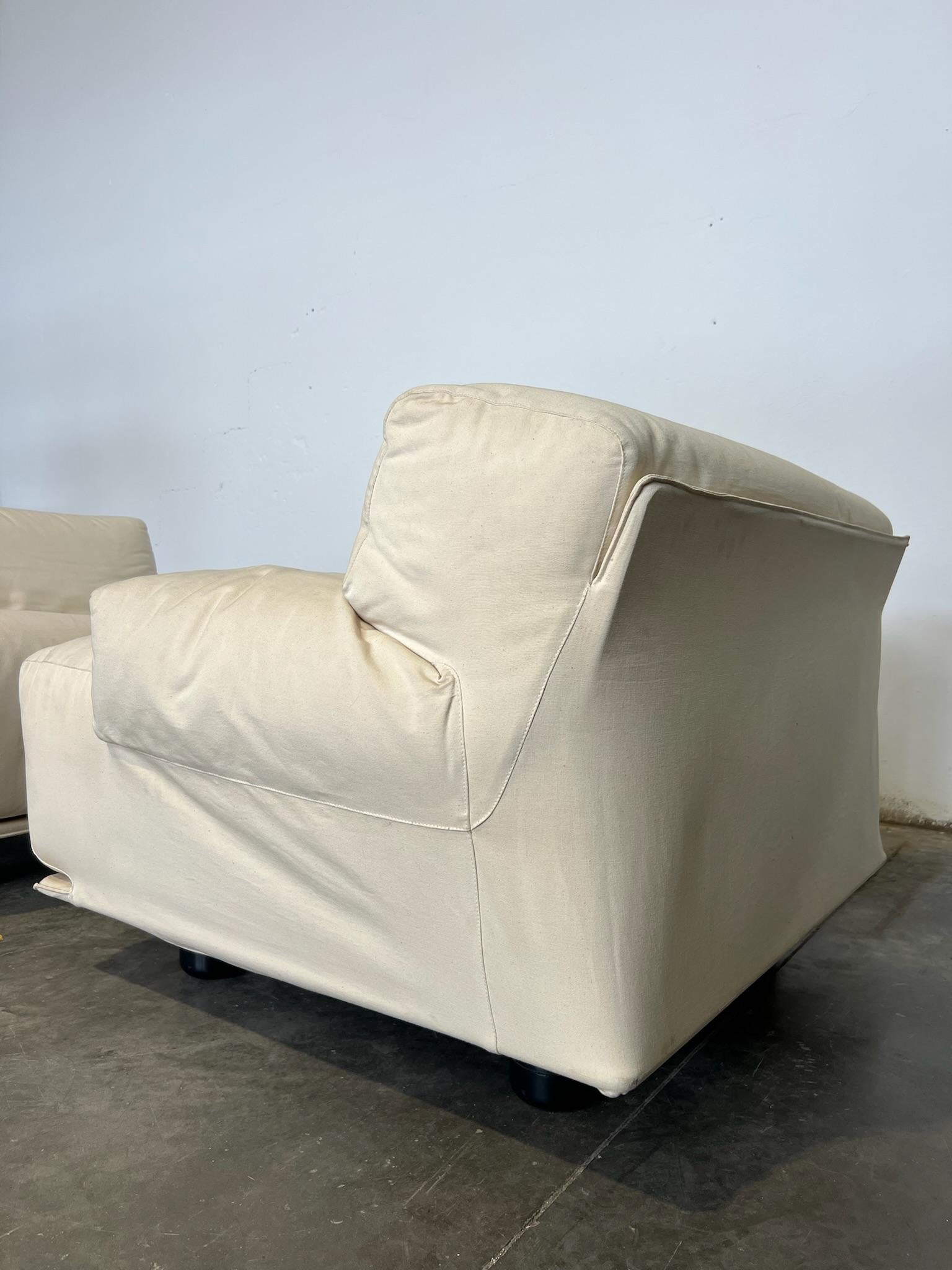 Divano Fiandra Vico Magistretti per Cassina finales del siglo XX en venta