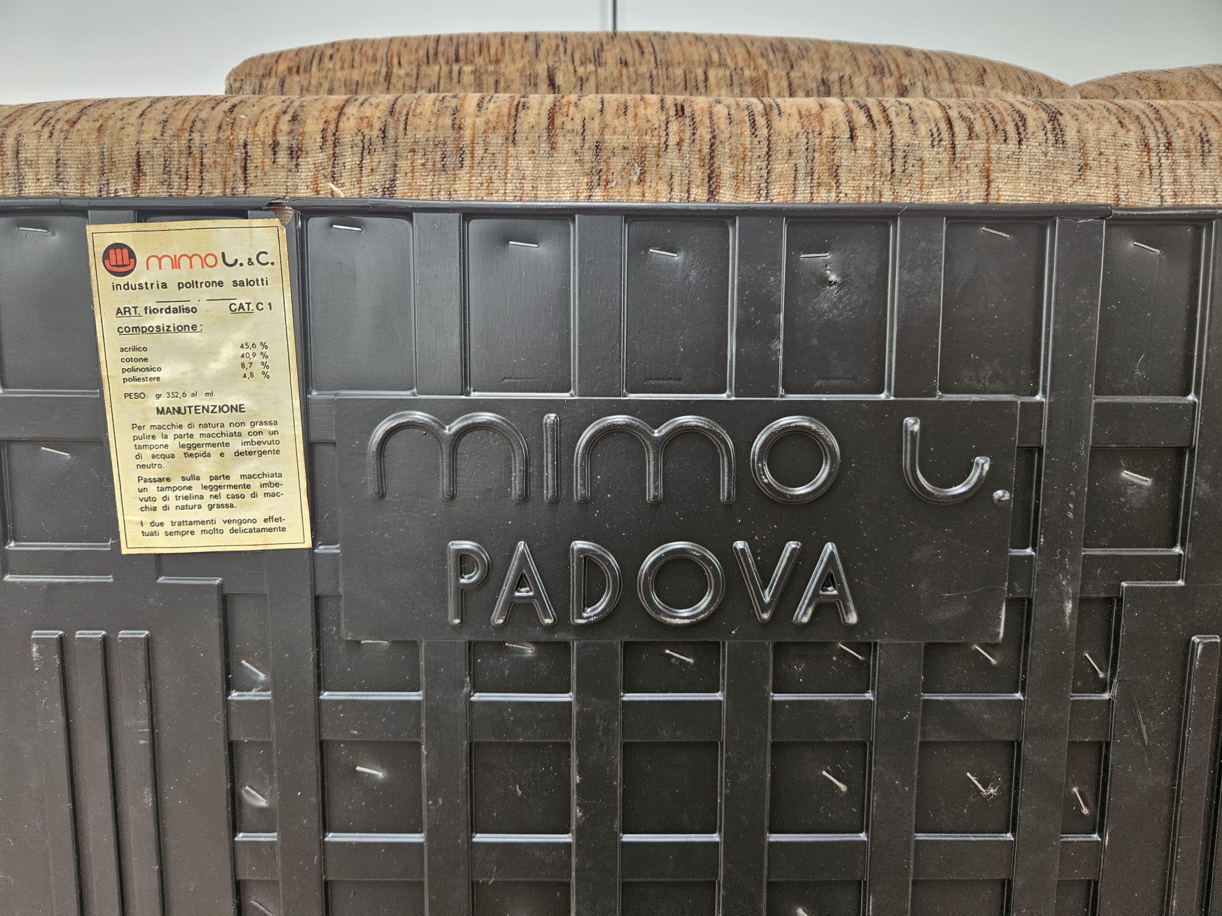 Fiordaliso sofa by Mimo Padova 1970s For Sale 9
