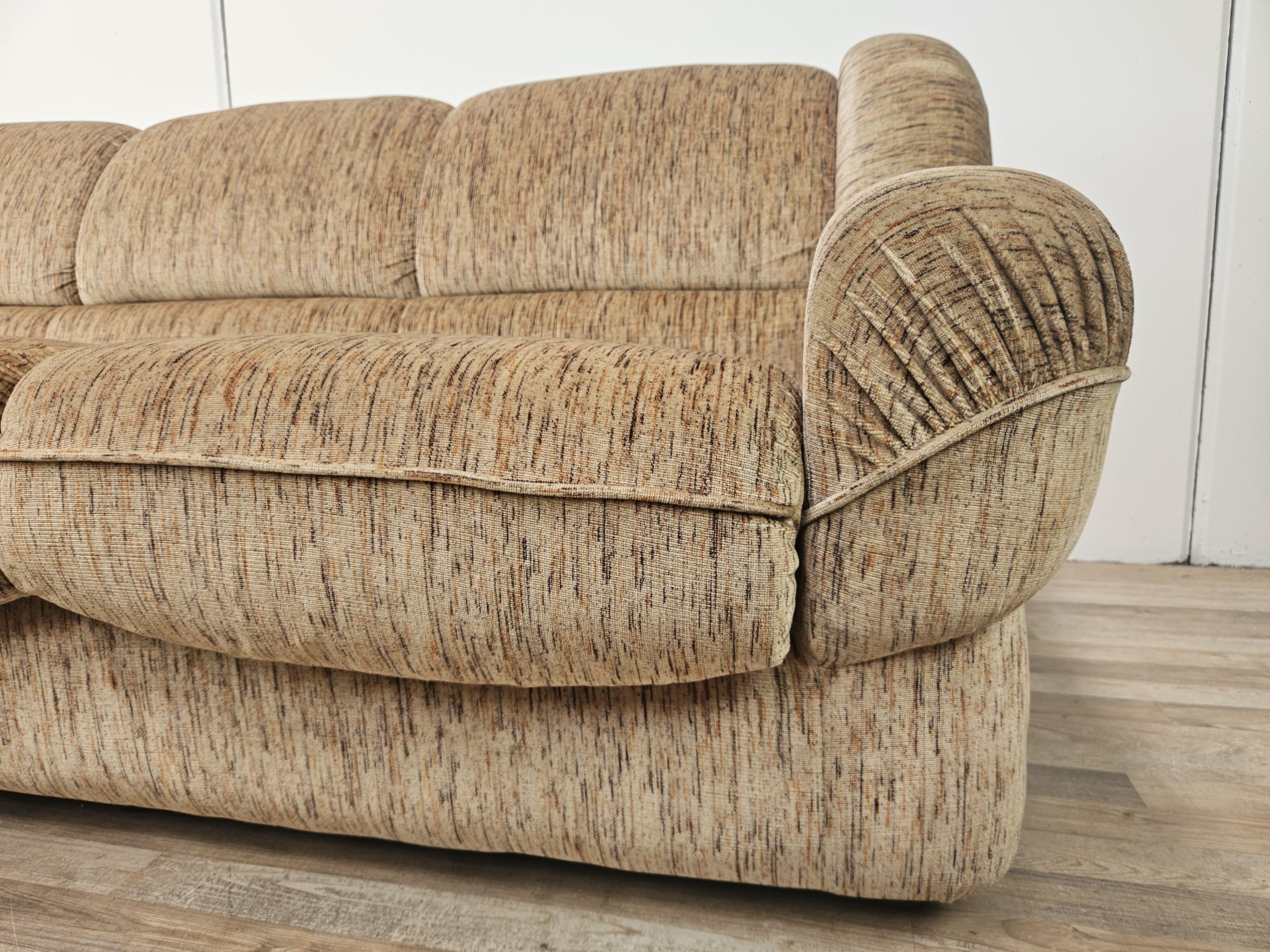 Fabric Fiordaliso sofa by Mimo Padova 1970s For Sale