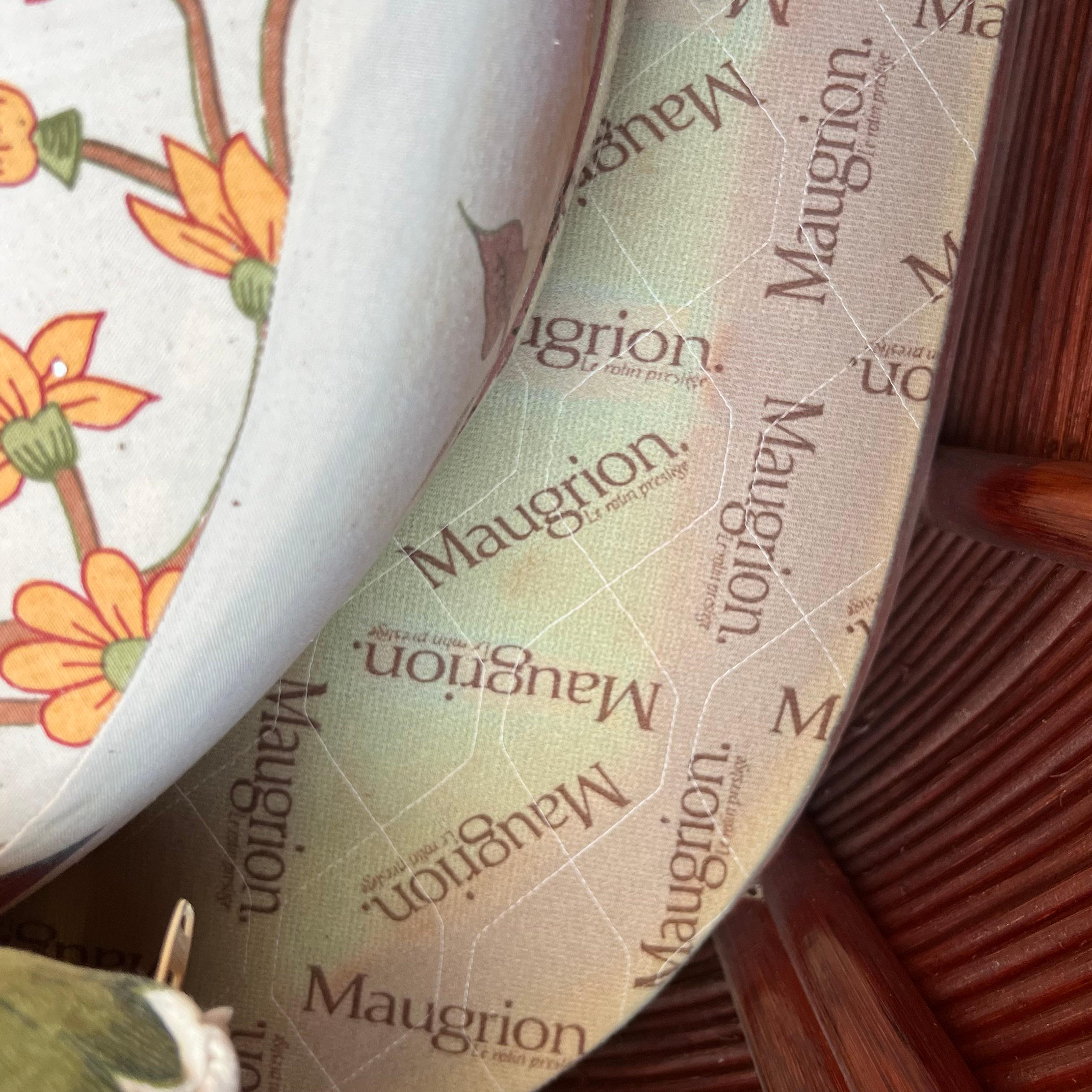 Sofá de bambú y ratán de Maugrion para Roche Bobois - Francia - Años 80 en venta 7