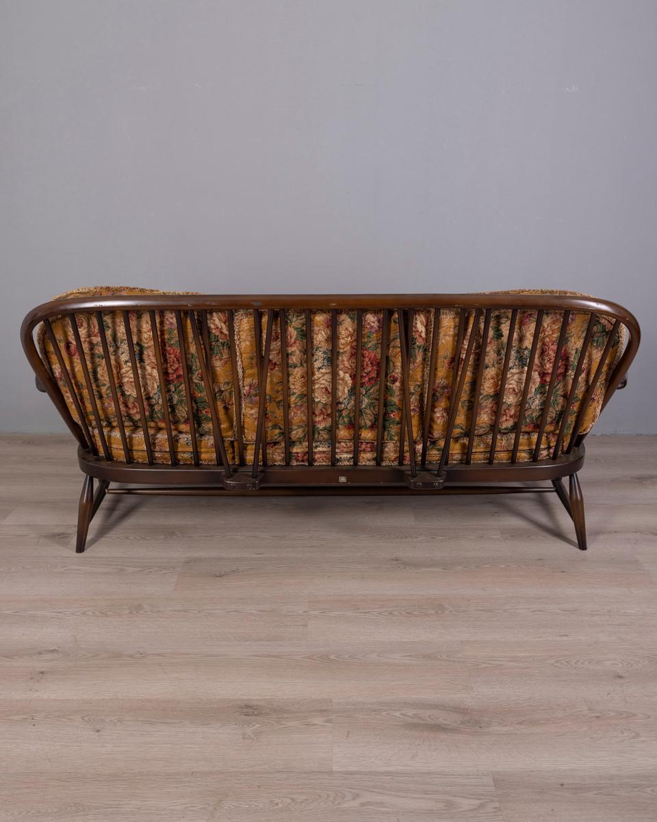 Divan en cuir vintage années 60 Design Lucian Ercolani per Ercol en vente 3
