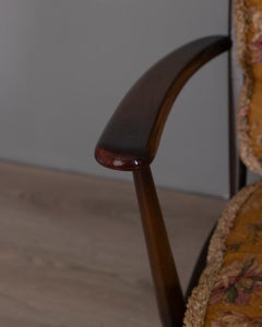 Divano in legno vintage anni 60 design Lucian Ercolani per Ercol