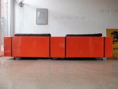 Beka Tortuga 70s Sofa Bed in Orange Fiberglass