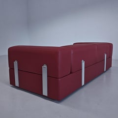 Daybed Sofa Bed mod 711 design 70s Tito Agnoli Cinova new leather
