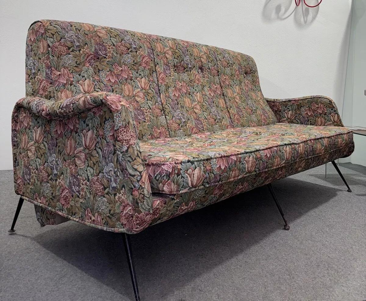 Sofá cama Marco Zanuso Floreal de mediados de siglo 1950 en venta 4