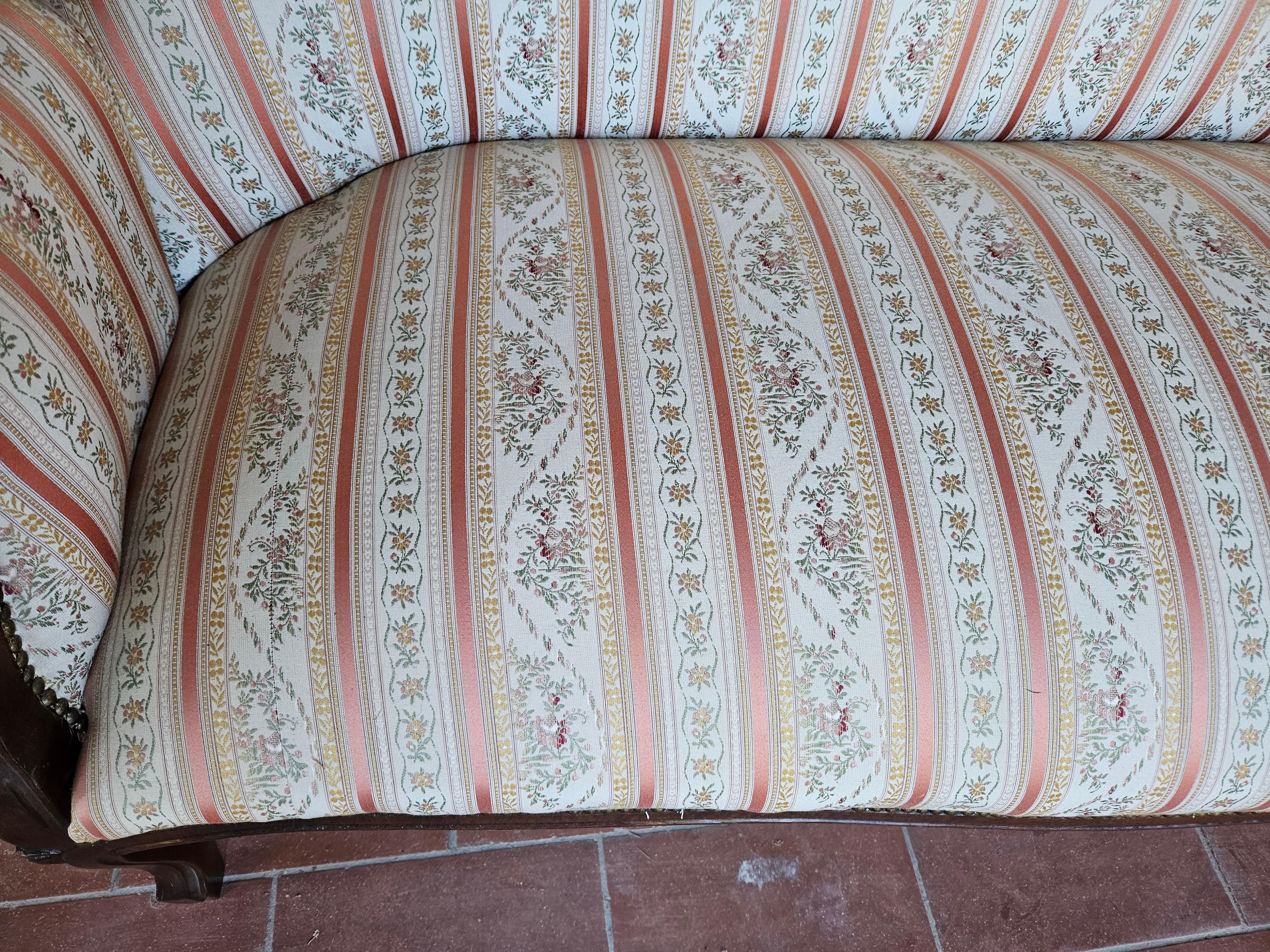 Louis Philippe style sofa For Sale 7