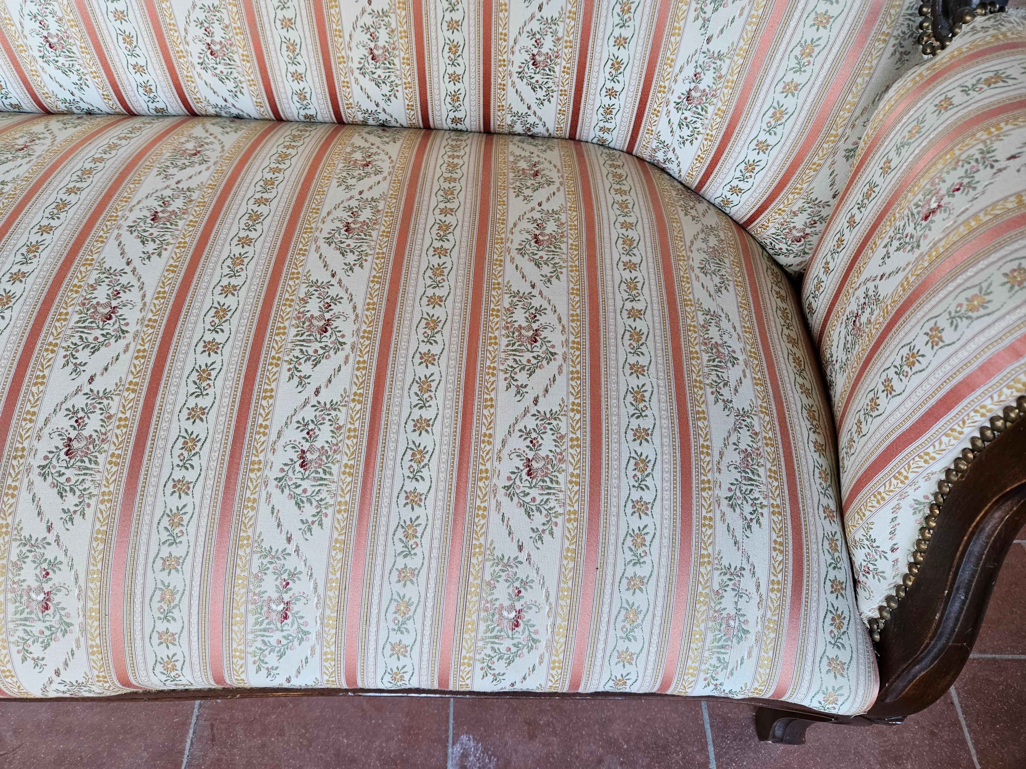 Louis Philippe style sofa For Sale 9