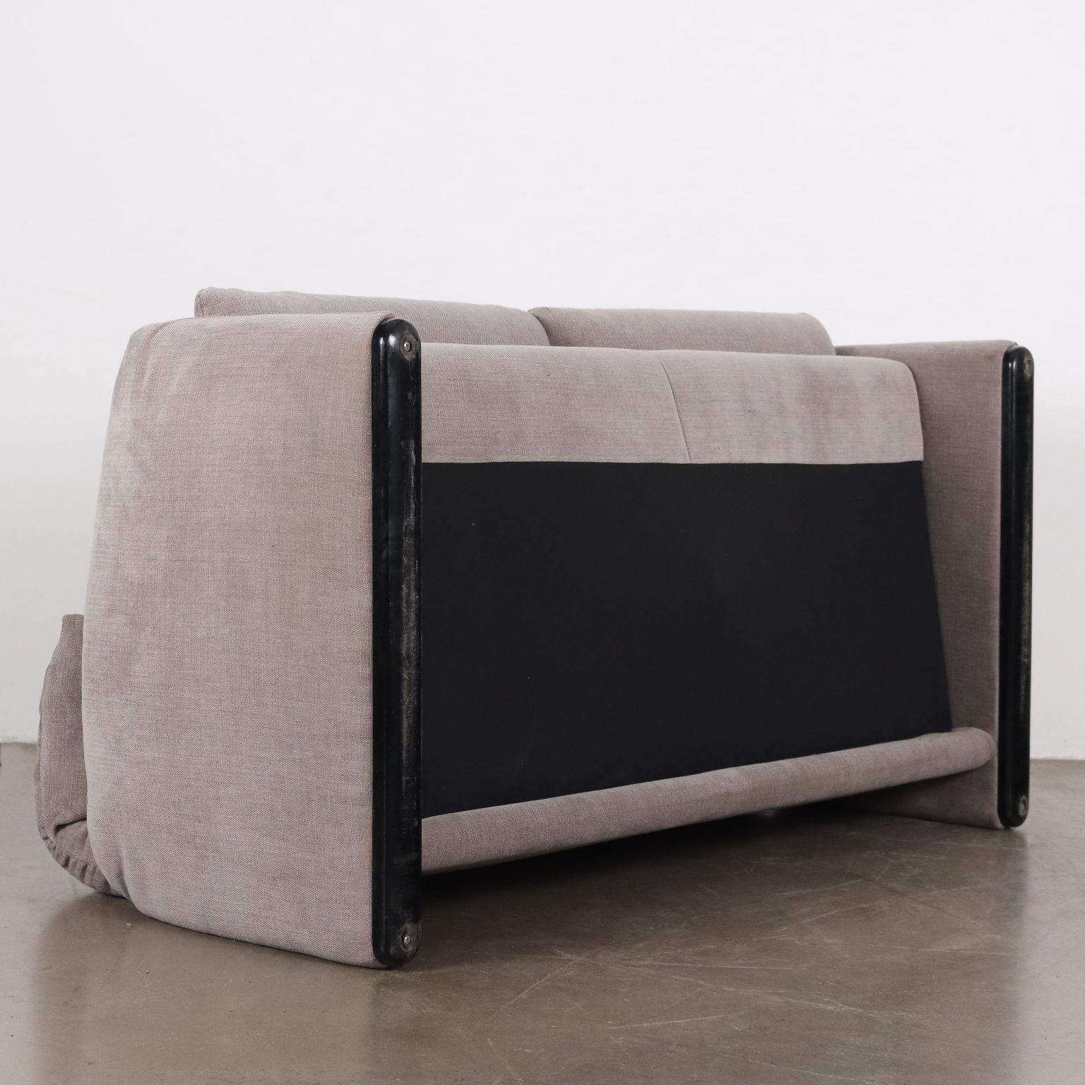 Sofá 'Maralunga' de Vico Magistretti para Cassina, años 80 en venta 4
