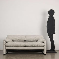 Canapé Maralunga par Vico Magistretti pour Cassina 1980