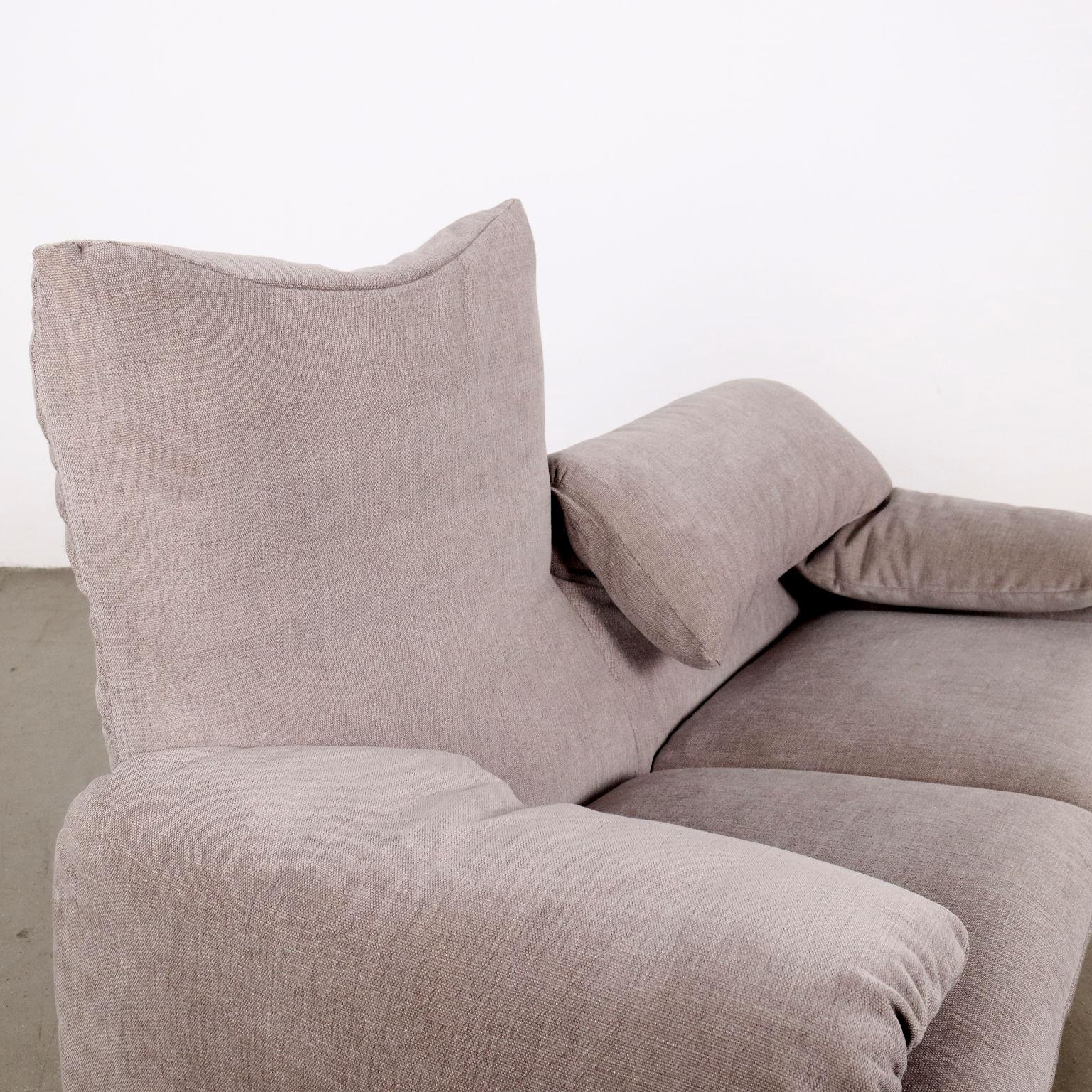 Sofá 'Maralunga' de Vico Magistretti para Cassina, años 80 Italiano en venta