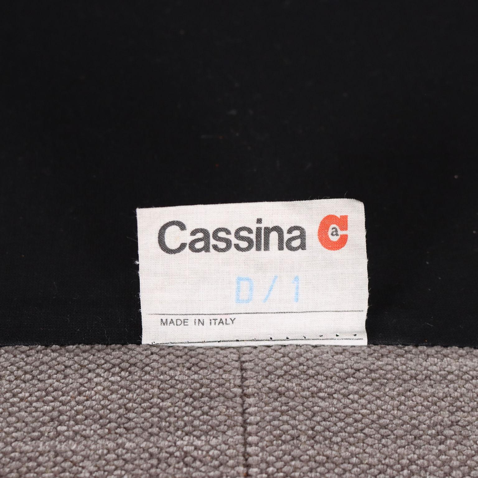Sofá 'Maralunga' de Vico Magistretti para Cassina, años 80 en venta 2