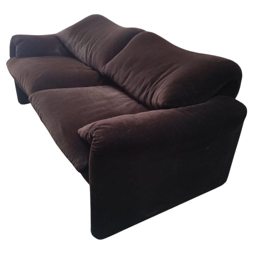 Canapé Maralunga conçu par Vico Magistretti pour Cassina, Italie 1973
