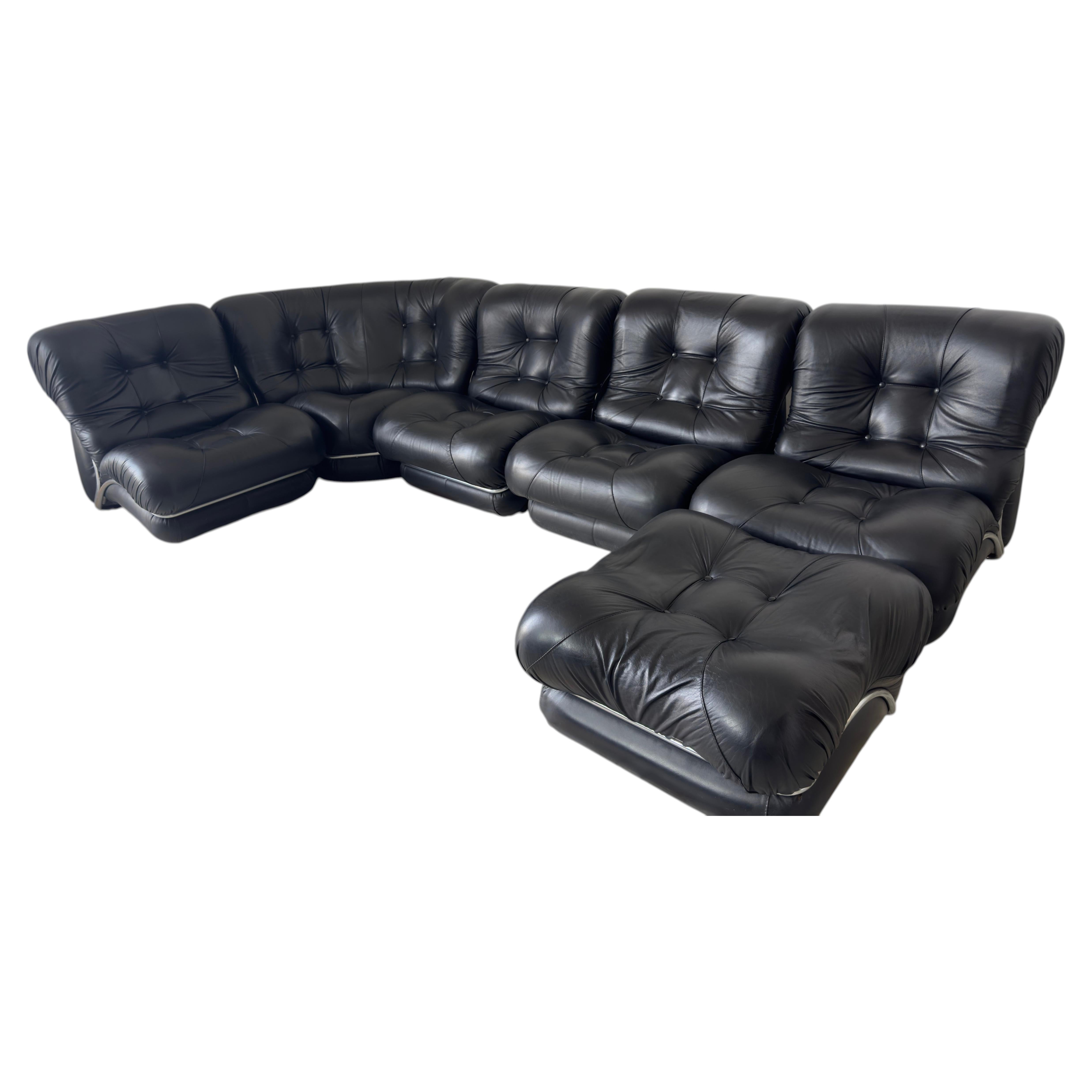 Corolla modular sofa by Rito Valla for IPE Italia, 1970s For Sale