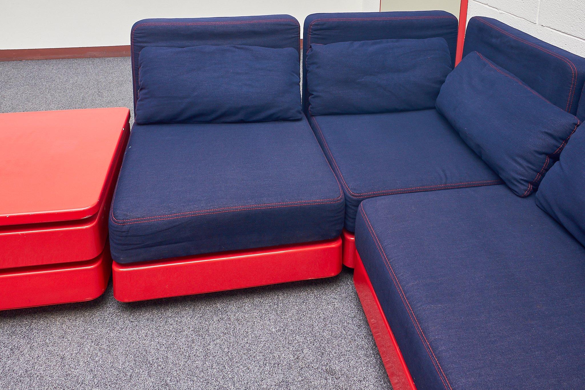 Modular sofa designed by Gerd Lange for Herman Miller 1970 For Sale 2