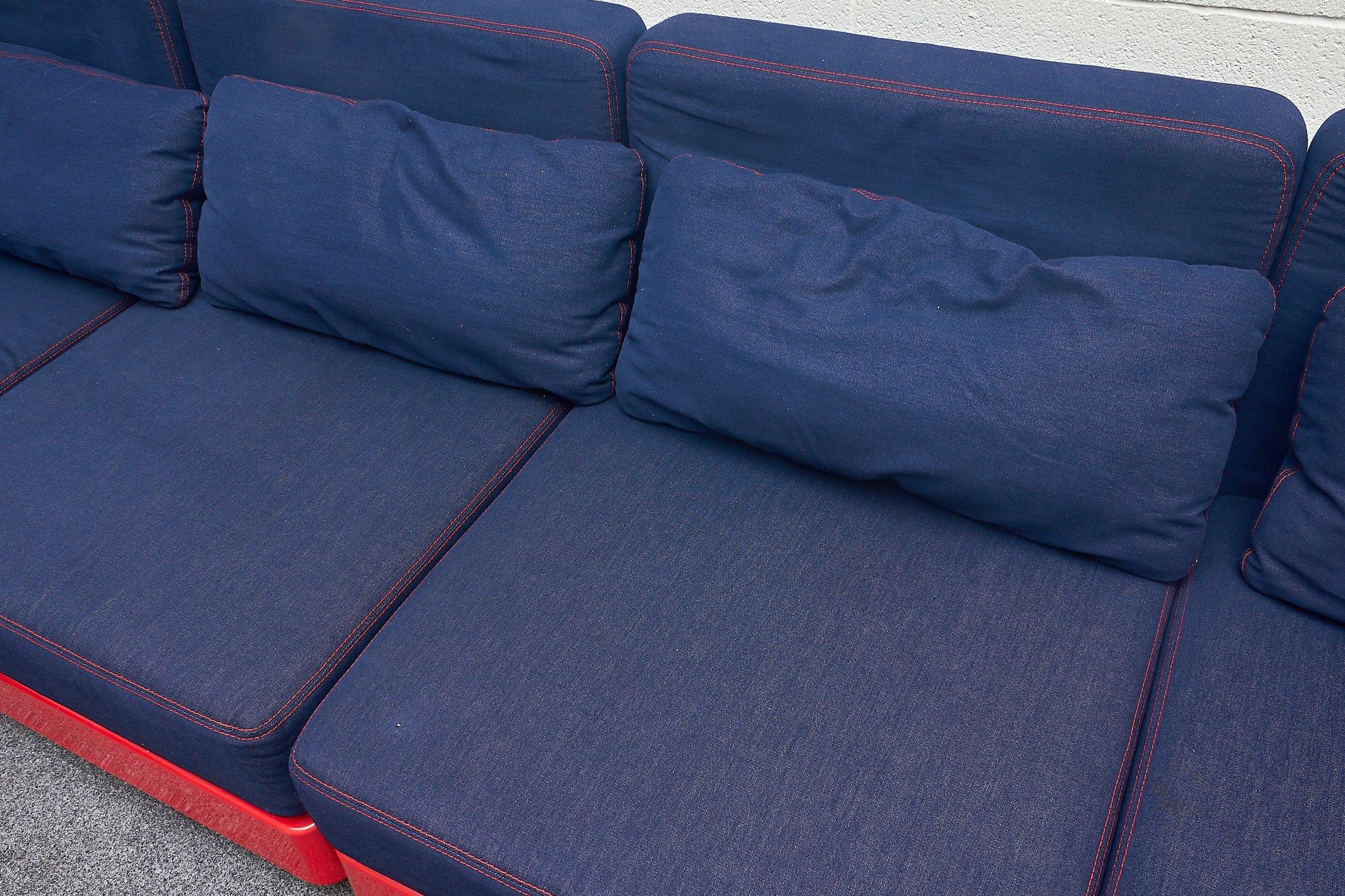 Modular sofa designed by Gerd Lange for Herman Miller 1970 For Sale 3