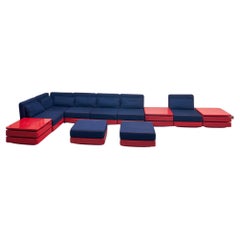 Modulares Sofa, entworfen von Gerd Lange für Herman Miller 1970