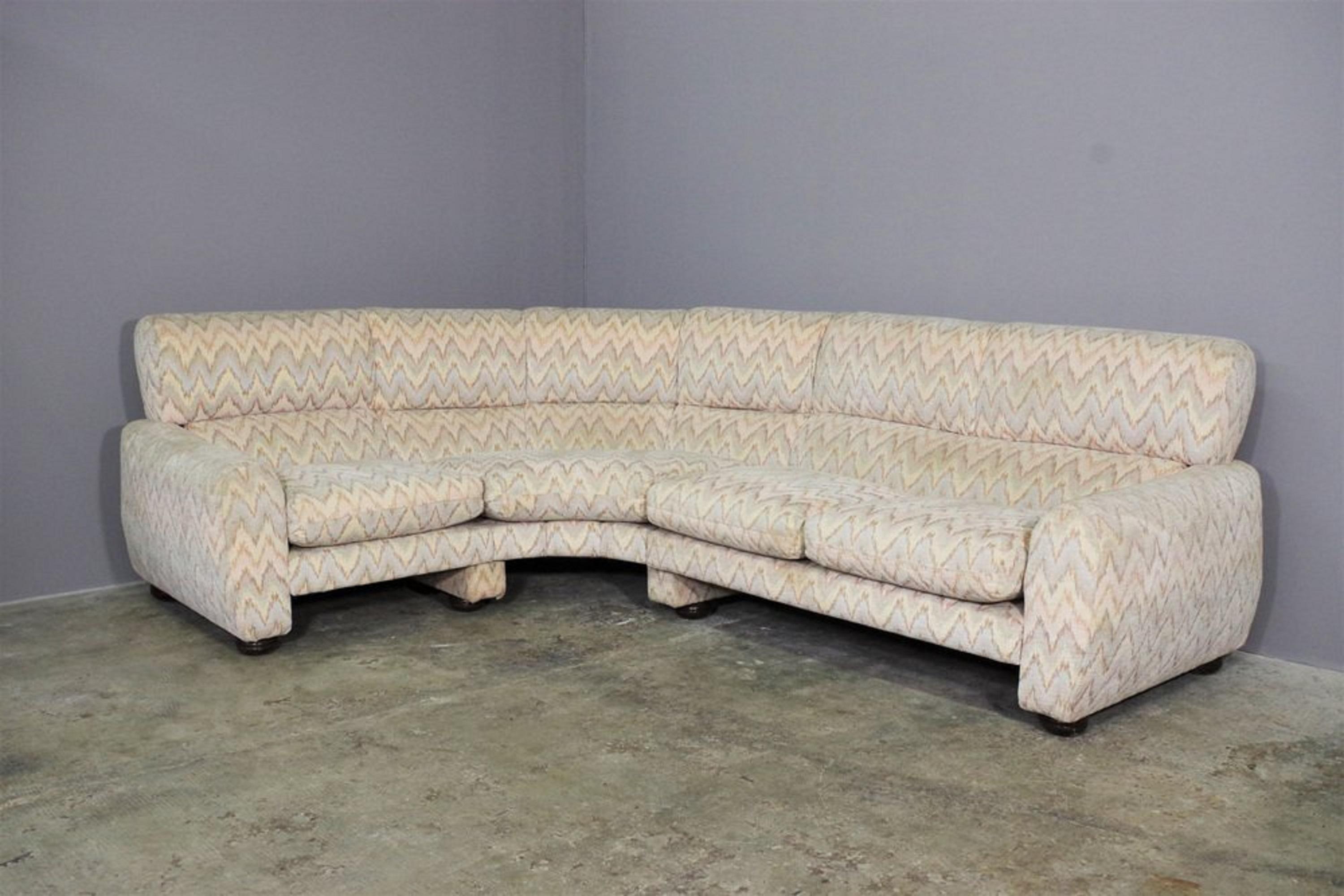 Sofá modular Missoni, años 70, lote de 2 Moderno en venta