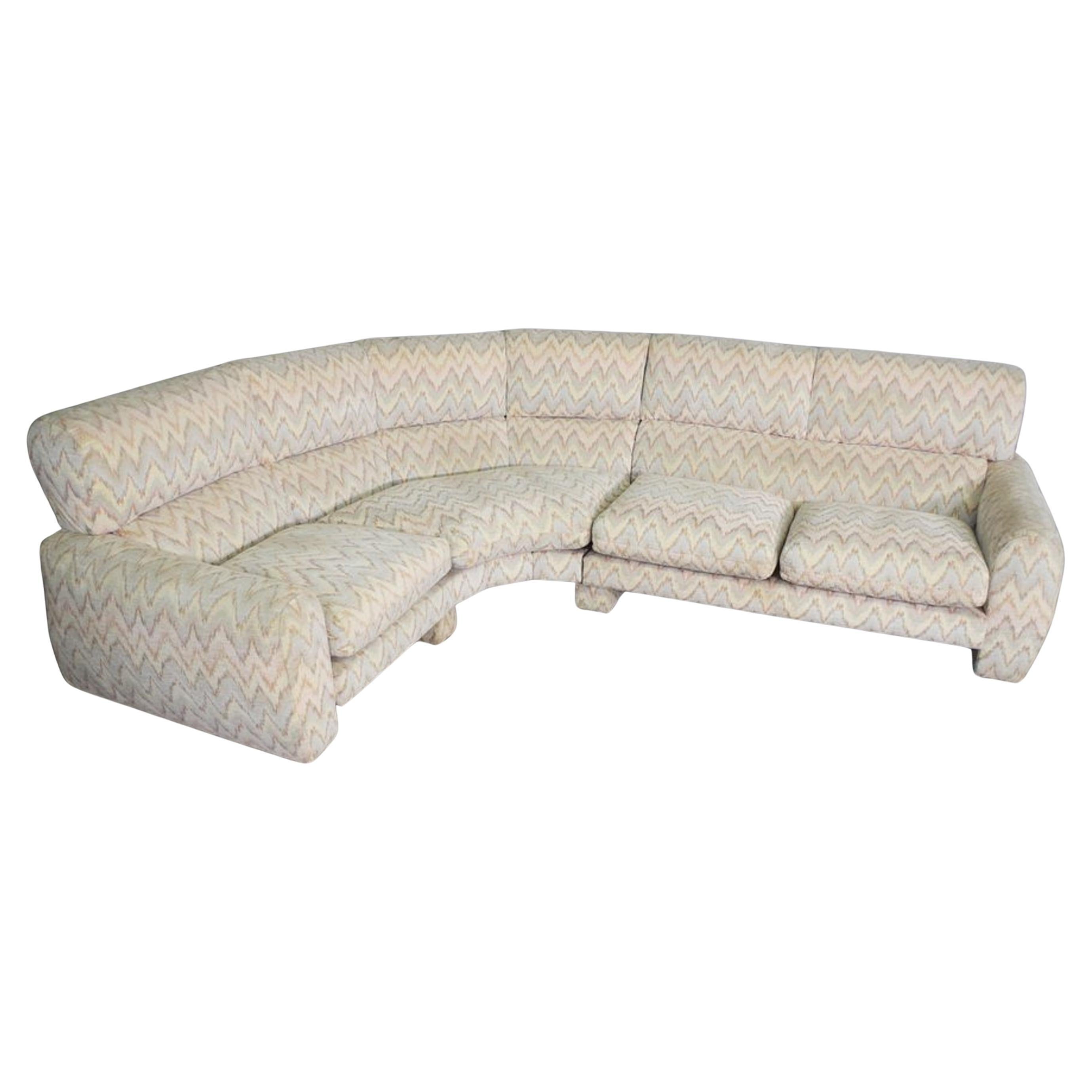 Sofá modular Missoni, años 70, lote de 2 en venta