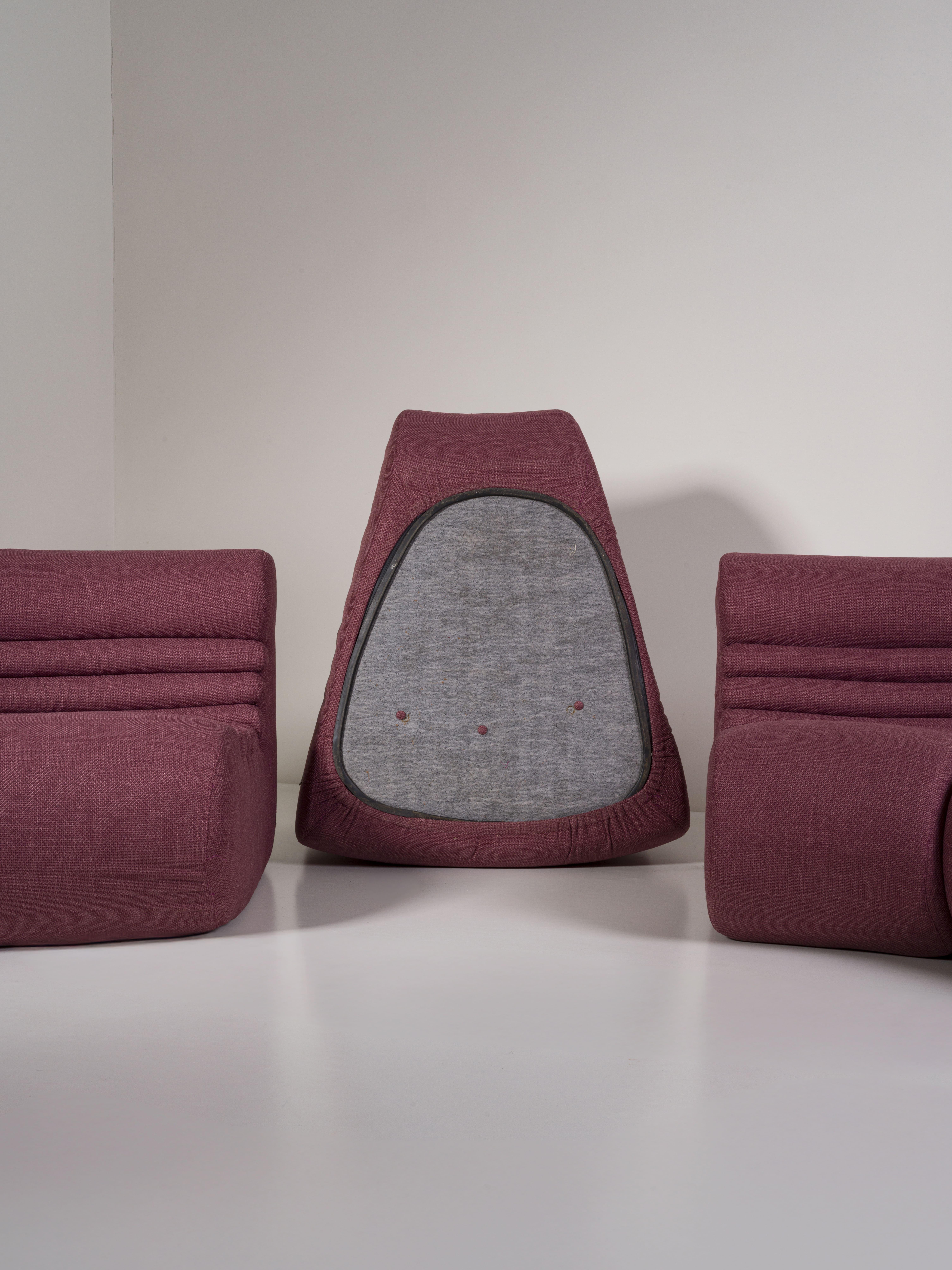 Carrera modular sofa mod. by De Pas D'Urbino & Lomazzi for BBB Italia 60's For Sale 4
