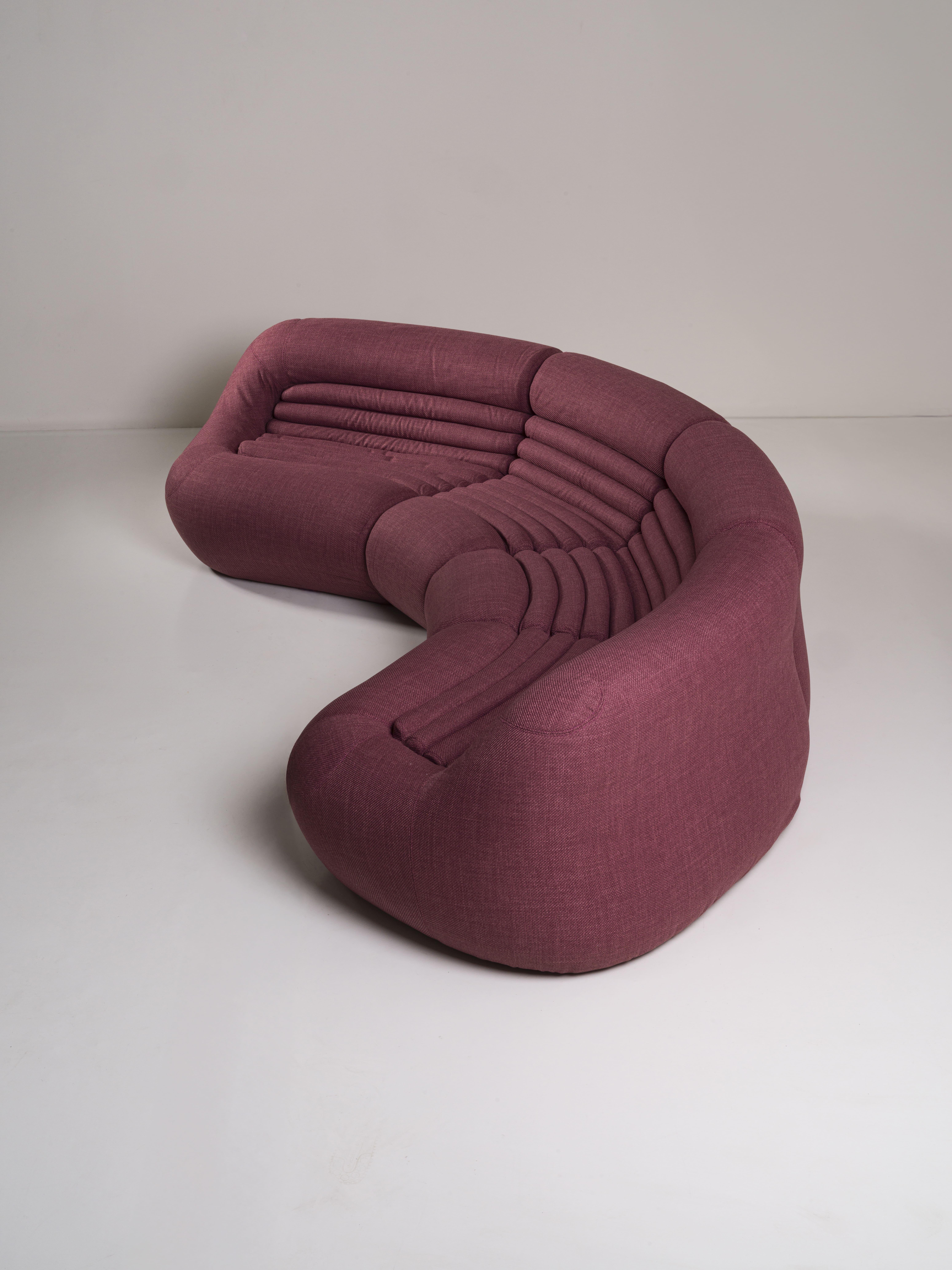 Modern Carrera modular sofa mod. by De Pas D'Urbino & Lomazzi for BBB Italia 60's For Sale